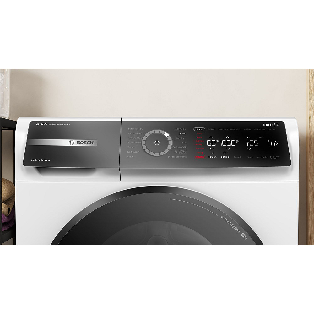 Tvätt- och torkpaket Bosch WGB256A1SN + WQB246DASN
