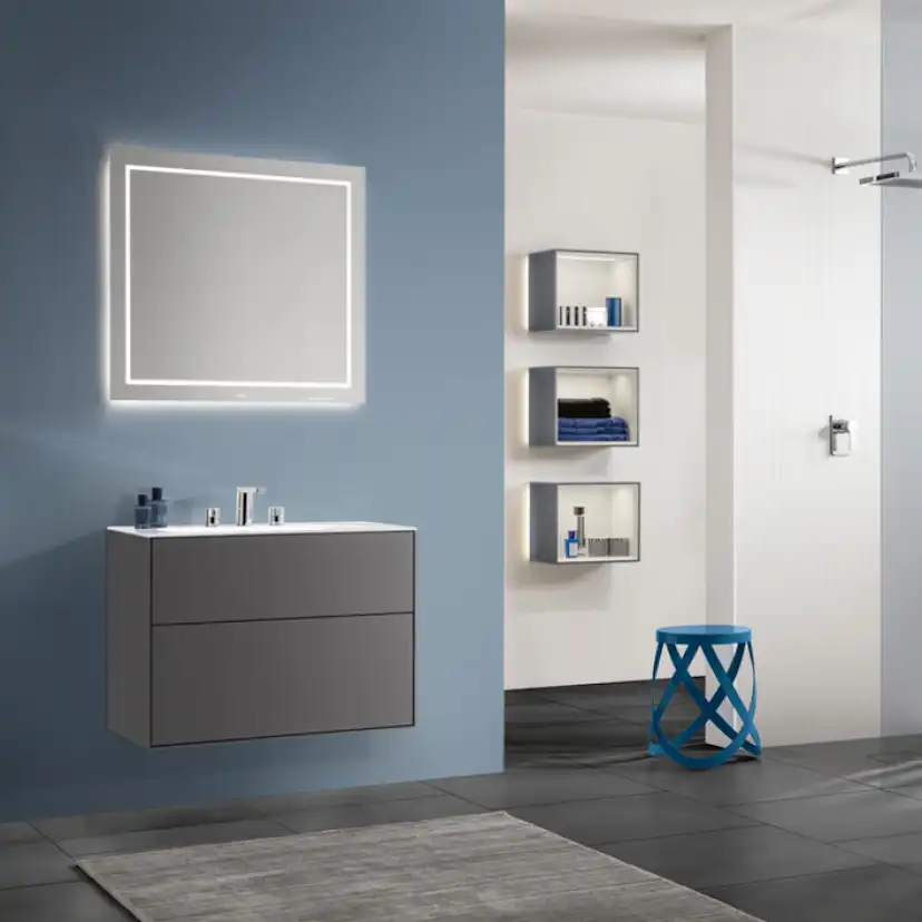 Tvättställsskåp Villeroy & Boch Finion med 2 Lådor för Inbyggt Tvättställ