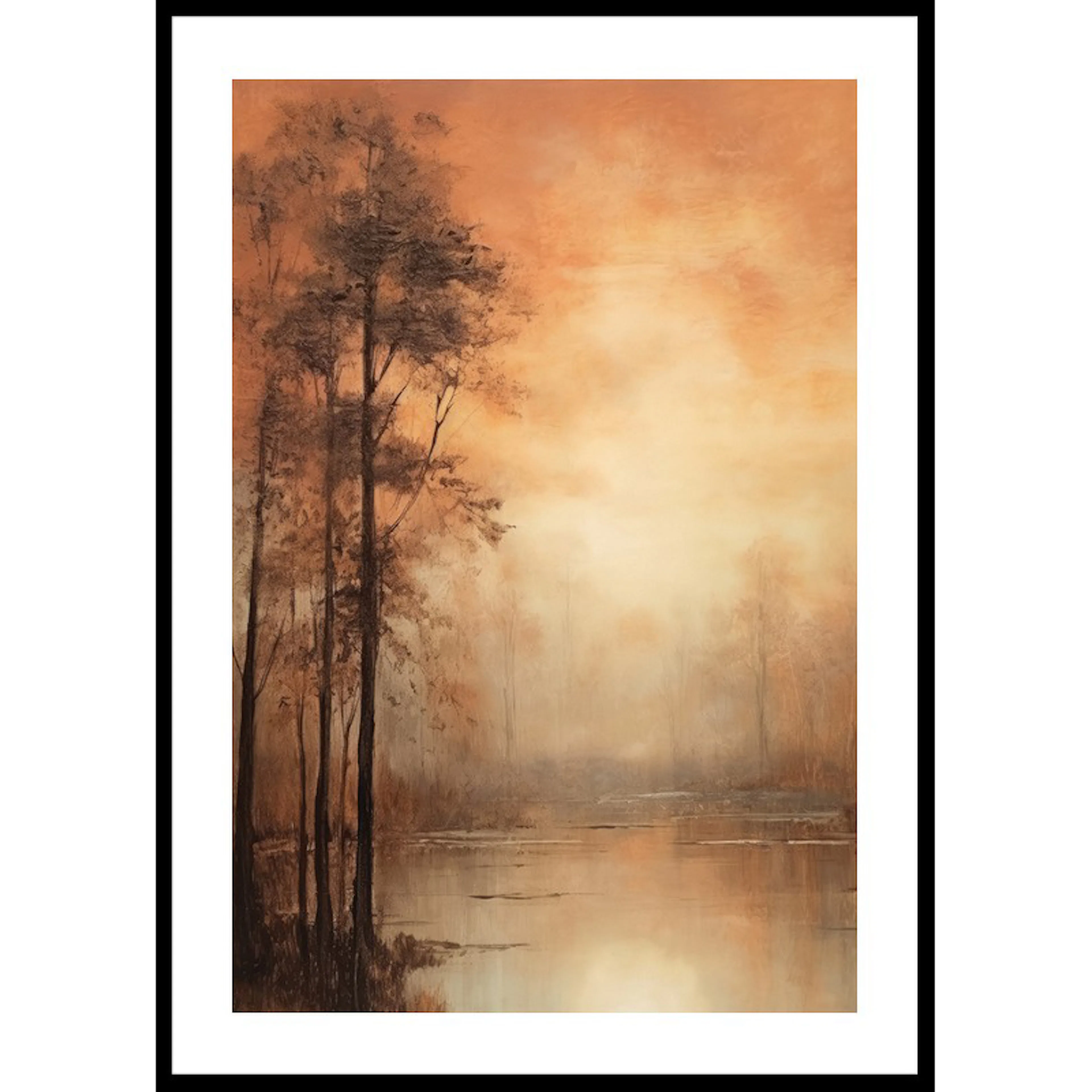 Painted Sunset 70x100 70x100 cm
