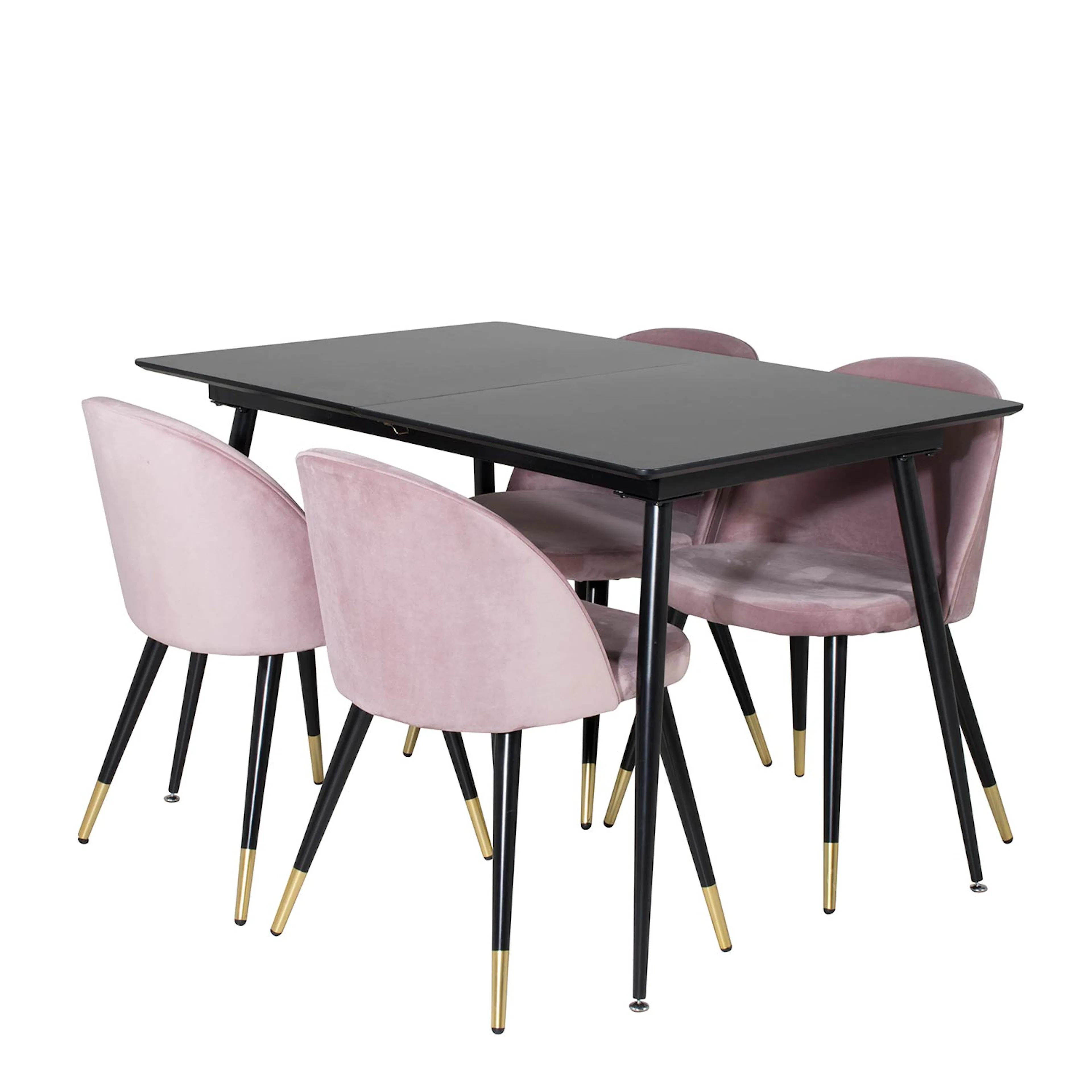 Svart/Rosa/Mässing