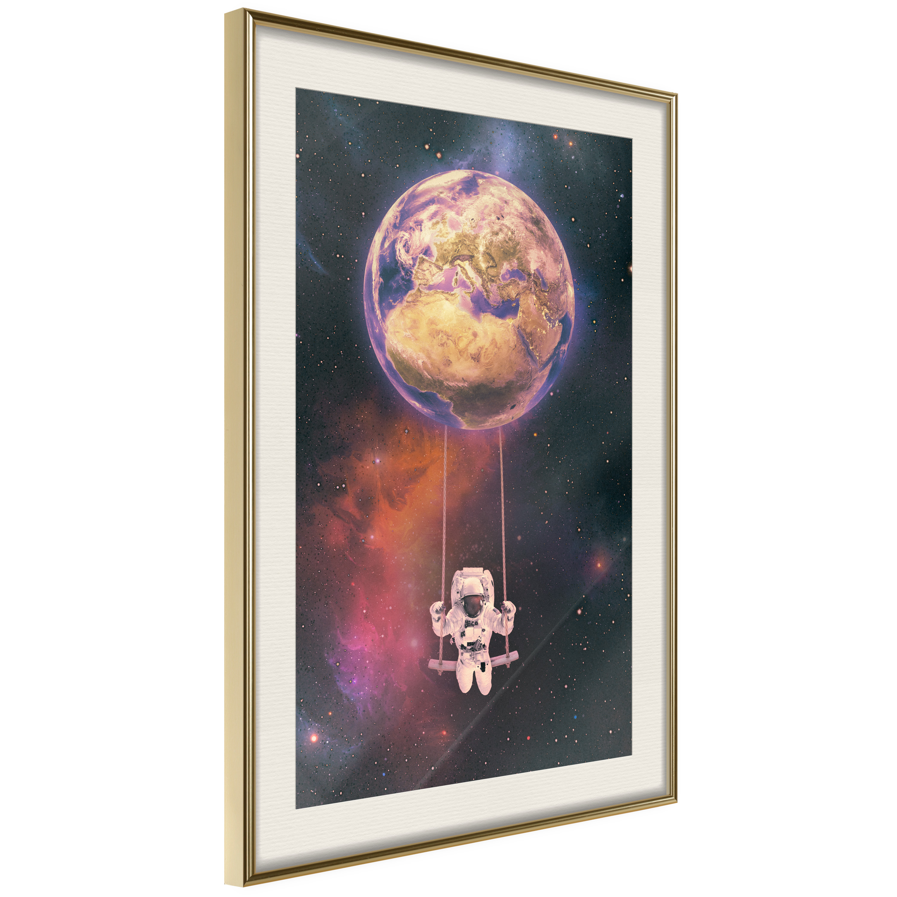 Poster Artgeist Affisch Space Swing