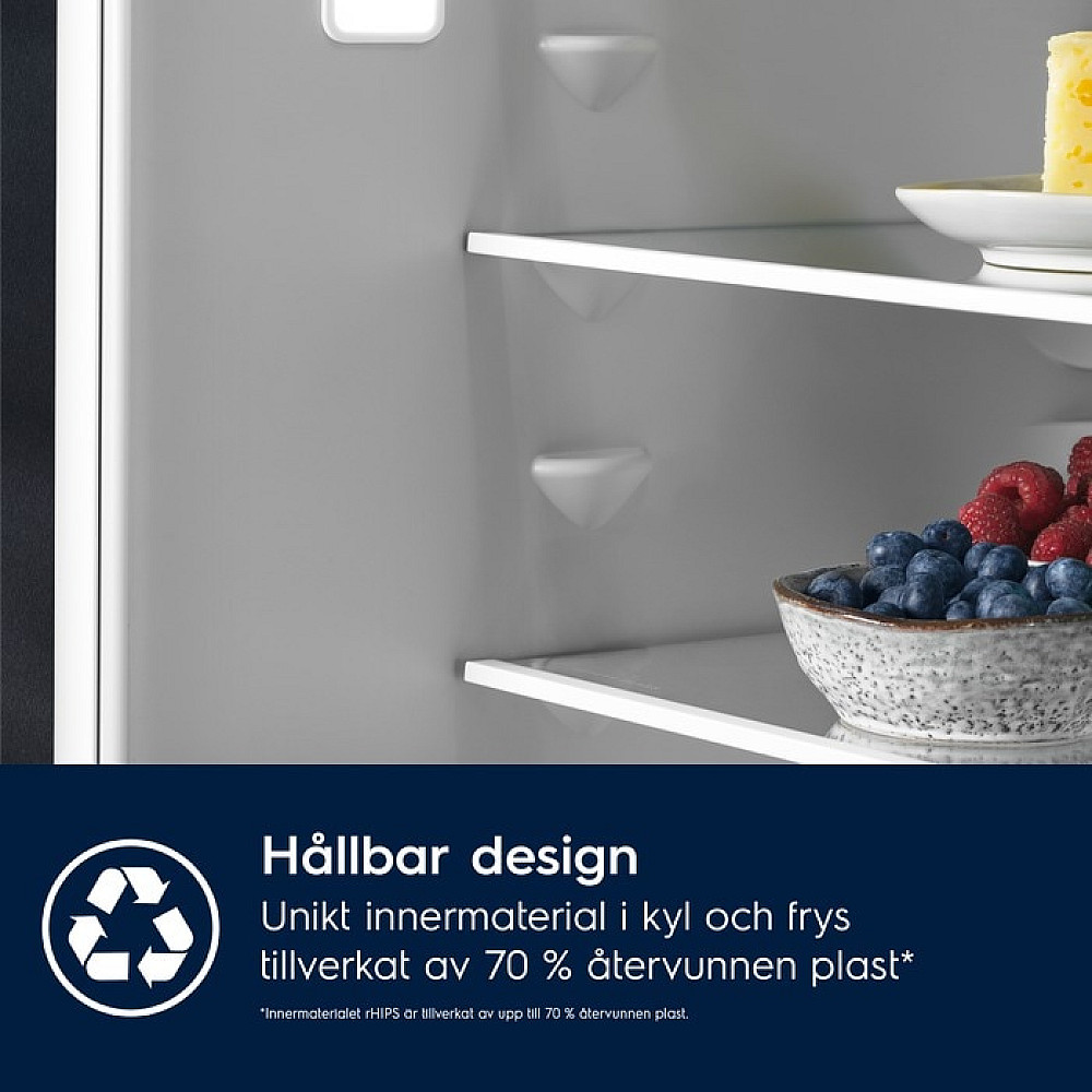 Kombinerad Kyl/Frys Electrolux Serie 600 LNA6LE18S Integrerad
