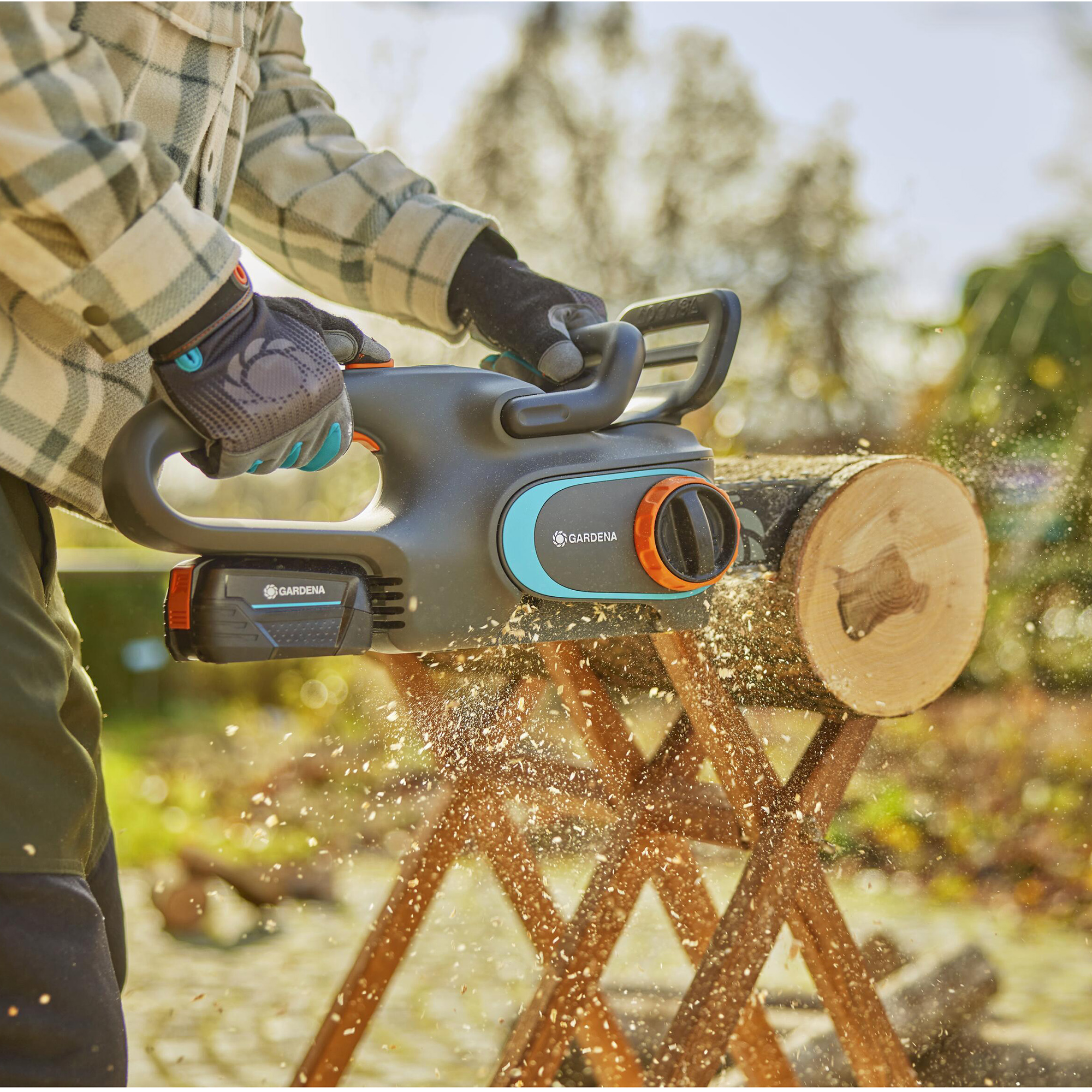 Grensåg Gardena PowerSaw 250/18V P4A Utan Batteri & Laddare