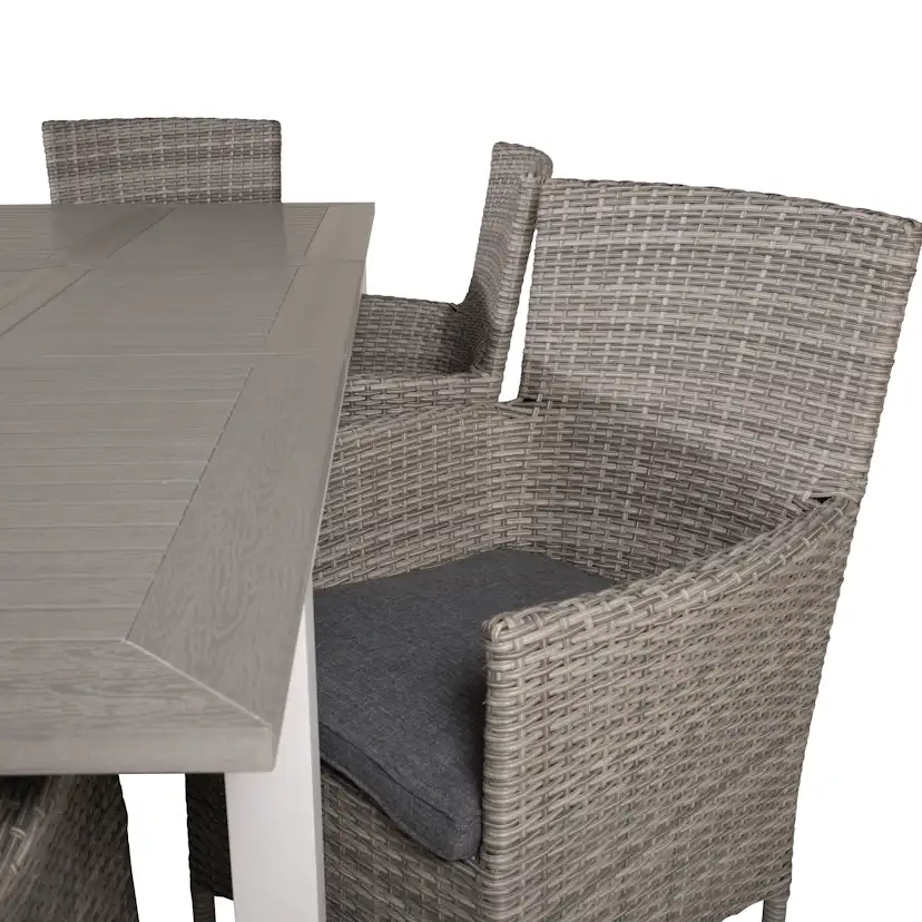 Matgrupp Venture Home Aleyna 160/240 med 6 Milwa Stolar