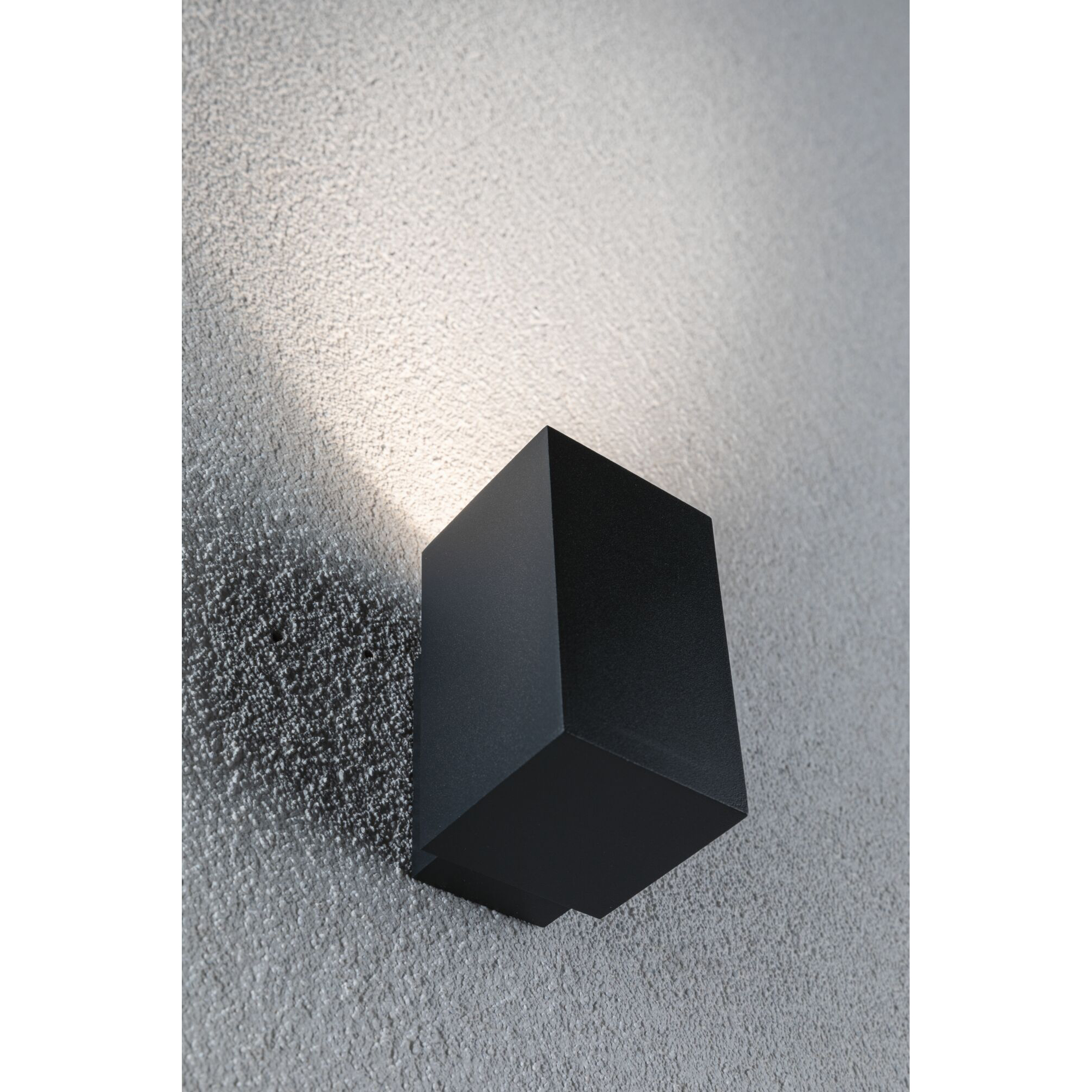 Fasadbelysning Paulmann Flame LED Nedåtljus IP44 230V Färg: Antracit, Ljus: Soft White