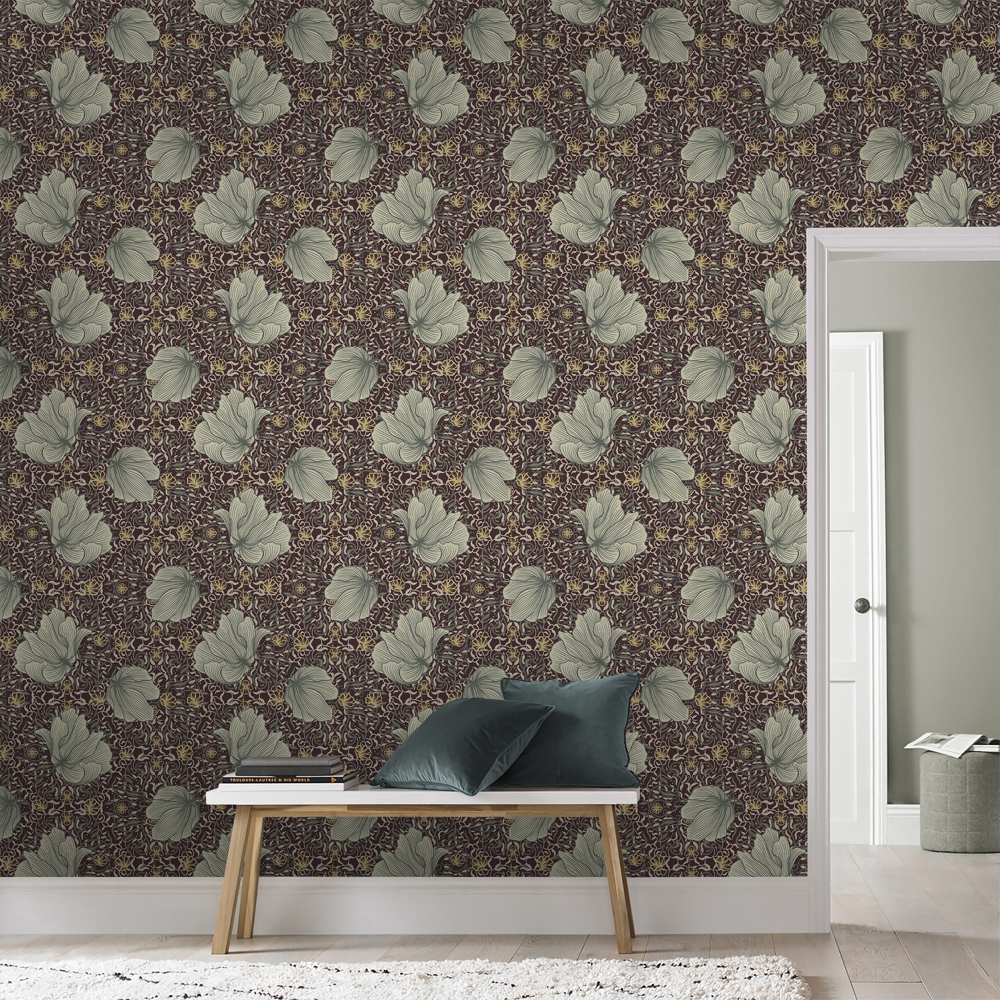Tapet Superfresco Easy Vayen Bordeaux
