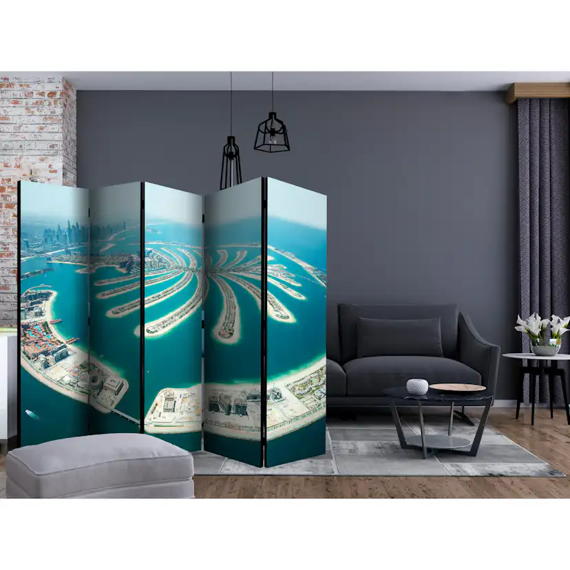 Rumsavdelare Skärmvägg Arkiio Dubai Palm Island II 225x172 cm