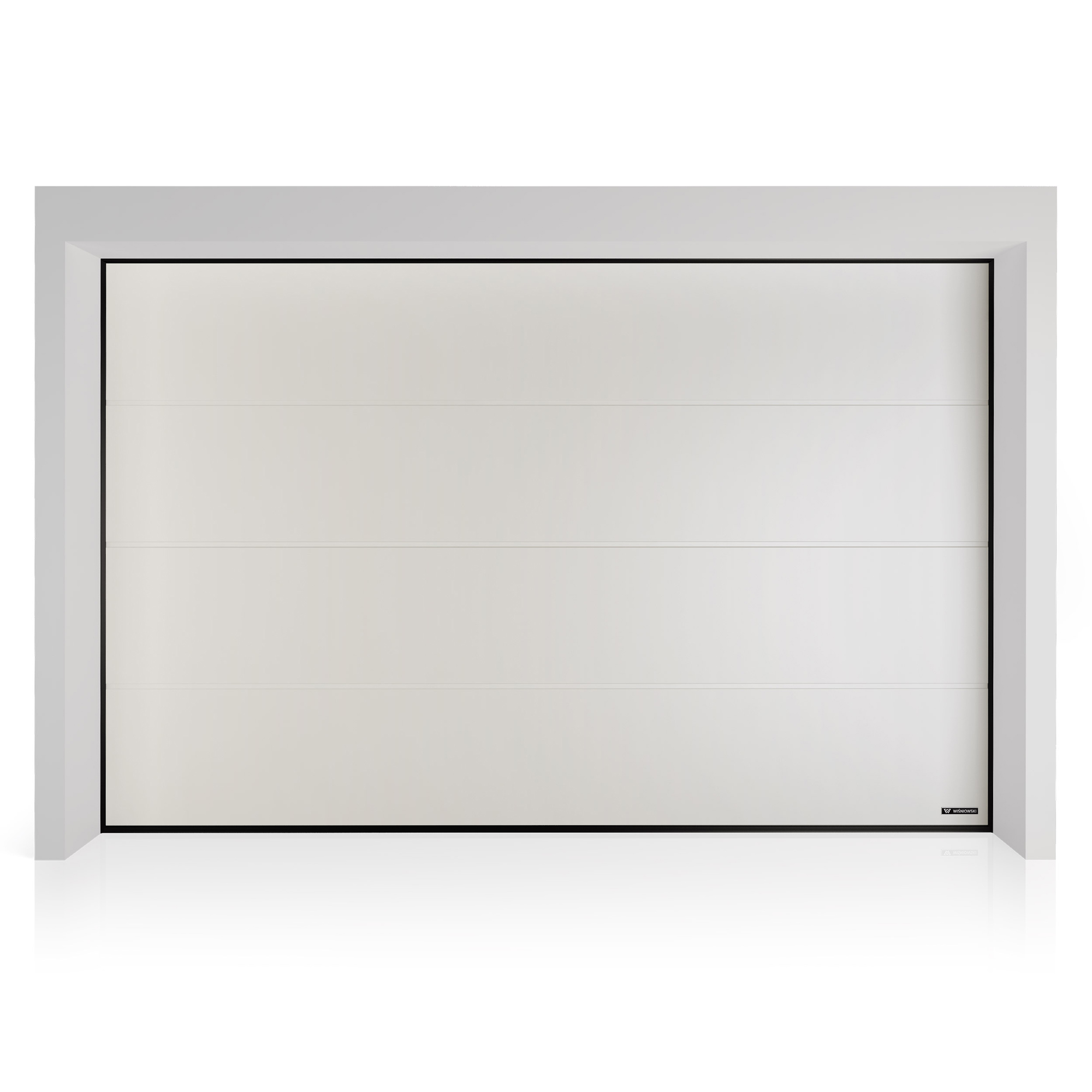 Garageport Nordic Home 275 x 200 cm Vit