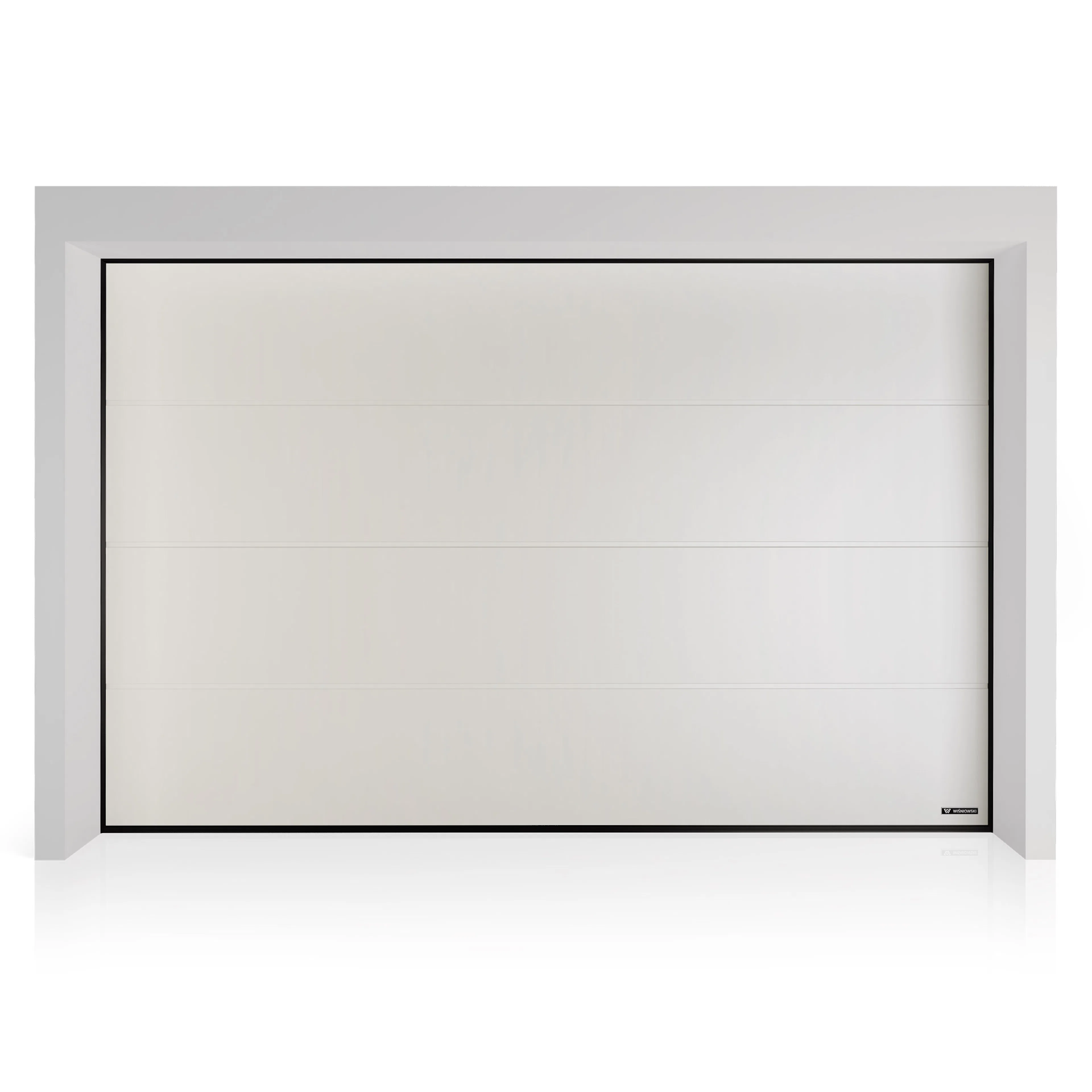 Garageport Nordic Home 275 x 200 cm Vit