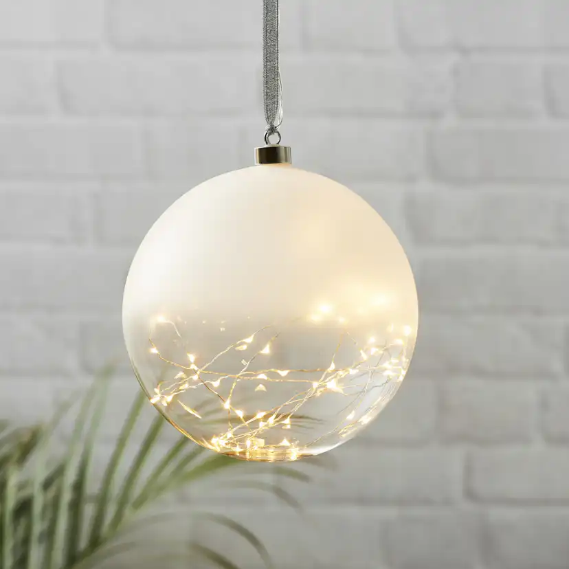 Glasdekoration Star Trading Glow