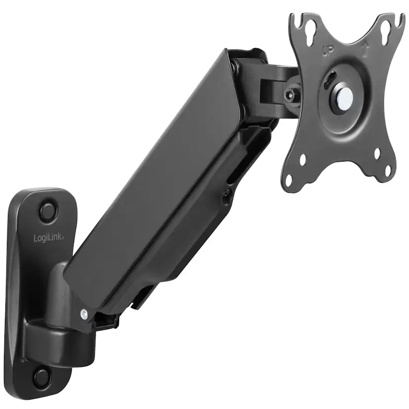 Monitorarm LogiLink Väggfäste 17-32 tum Gasfjädrad 260 mm