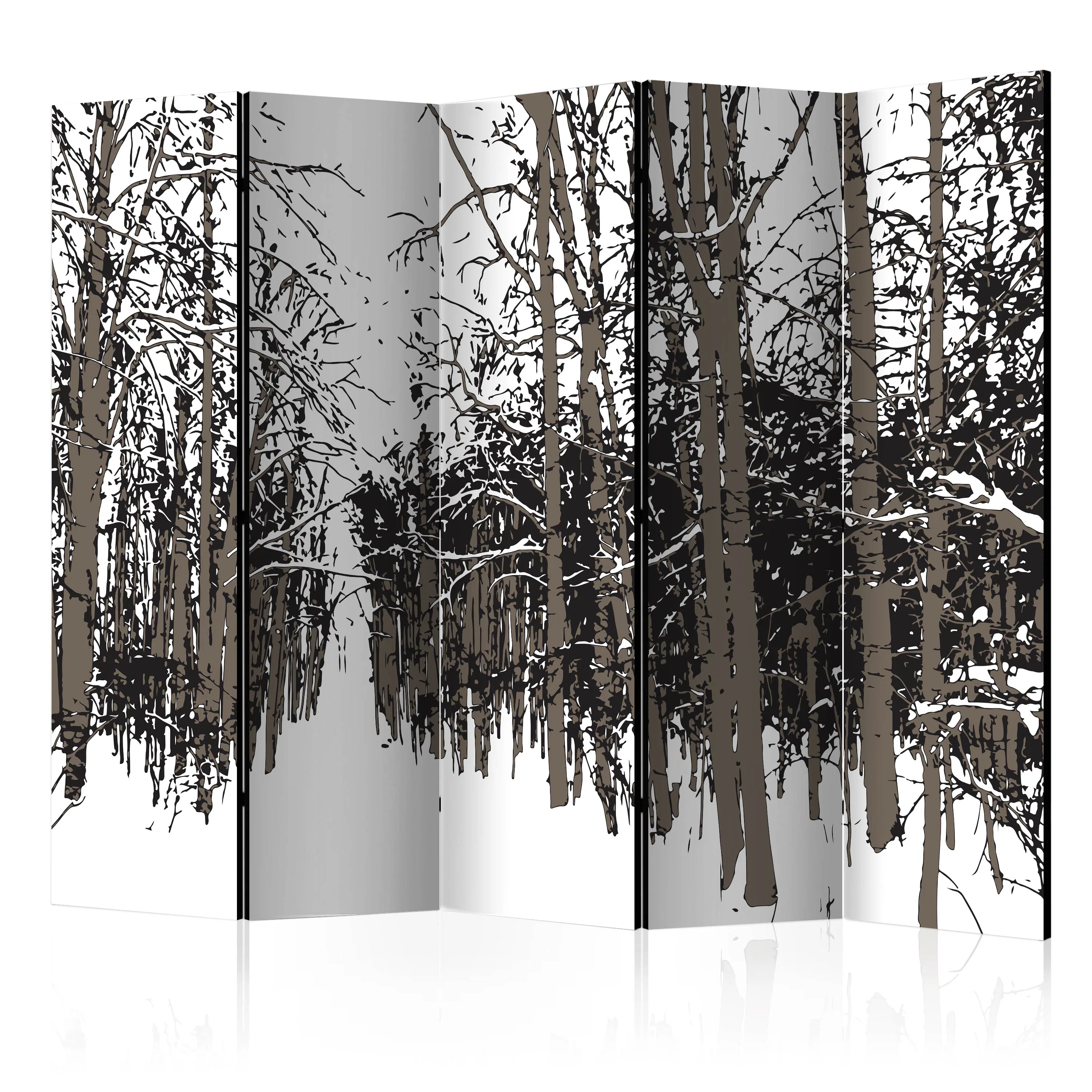 Rumsavdelare Skärmvägg Arkiio Trees Autumn II 225x172 cm