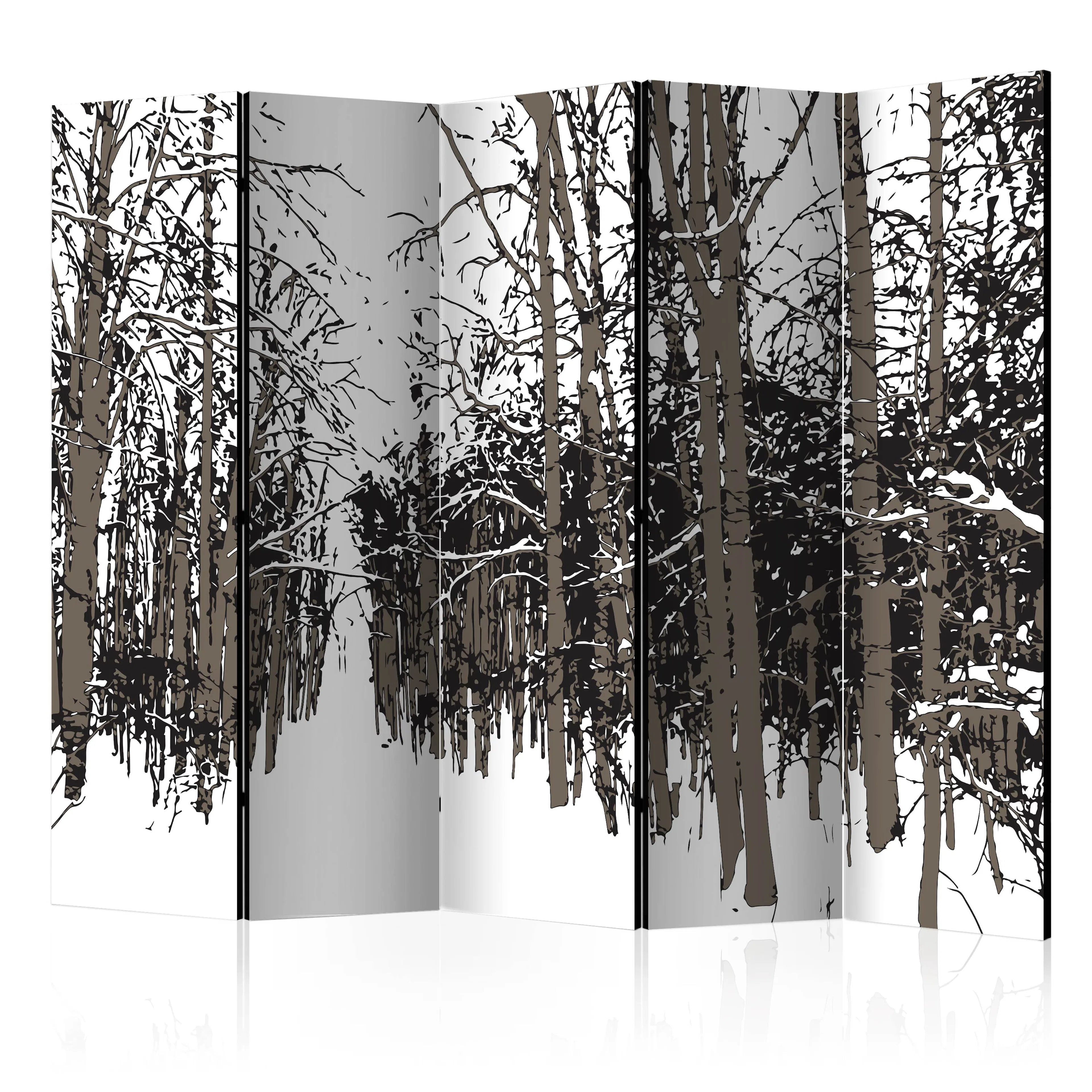 Rumsavdelare Skärmvägg Arkiio Trees Autumn II 225x172 cm