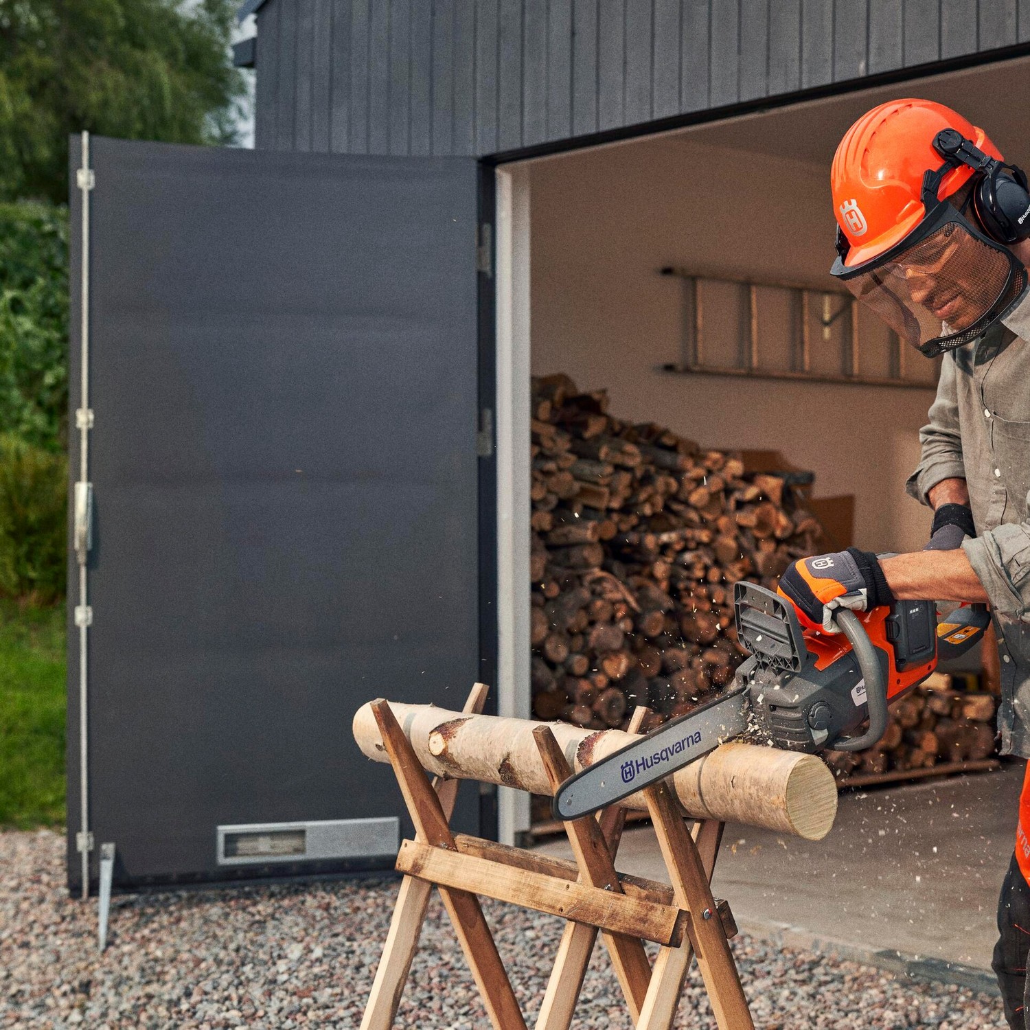 Motorsåg Husqvarna 225i Med Batteri & Laddare