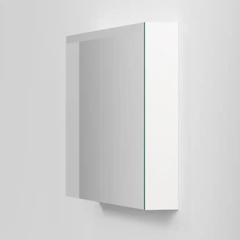 Spegelskåp STAGE 120,Premium White, 2 Luckor Bredd: 1200 mm, Premium White, Dubbla luckor