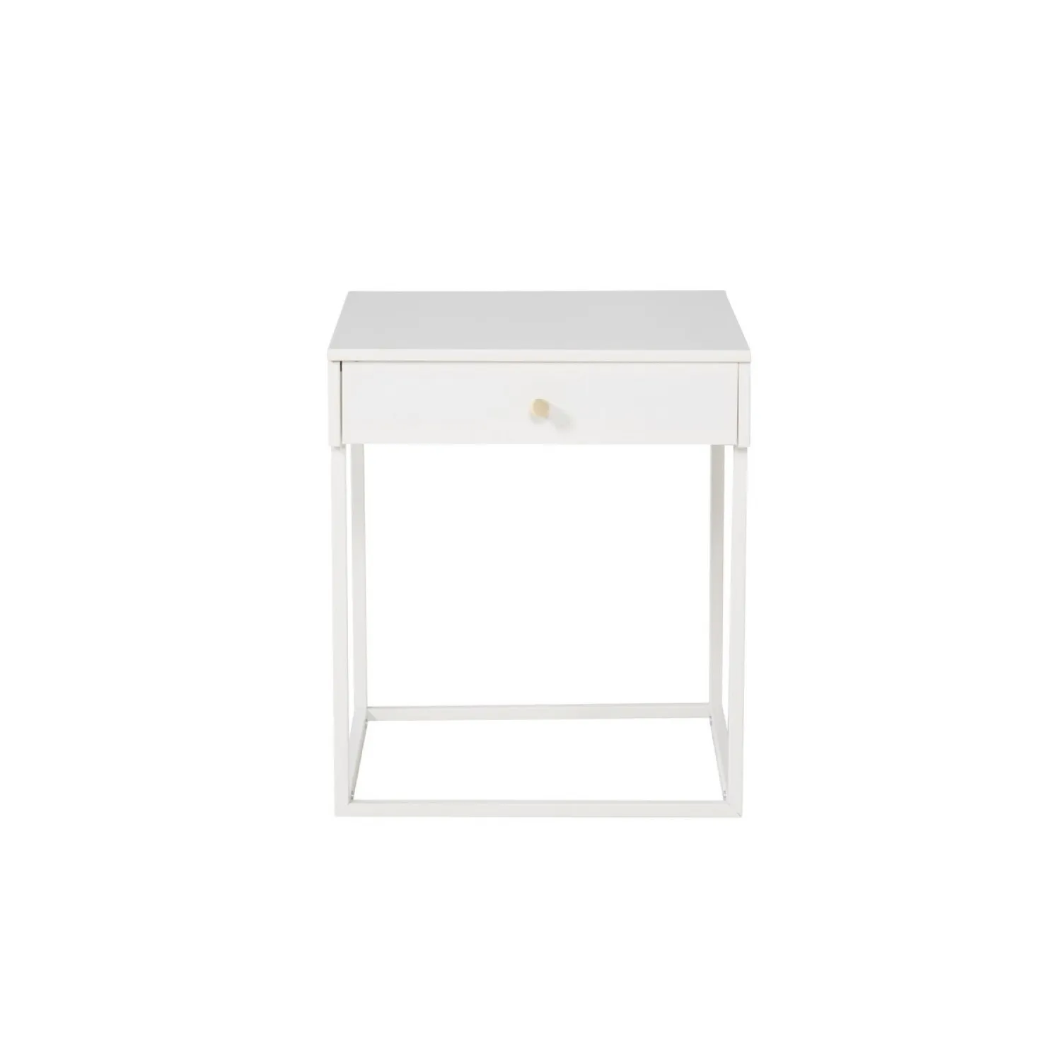 Bakal - Bedside Table - White Vit