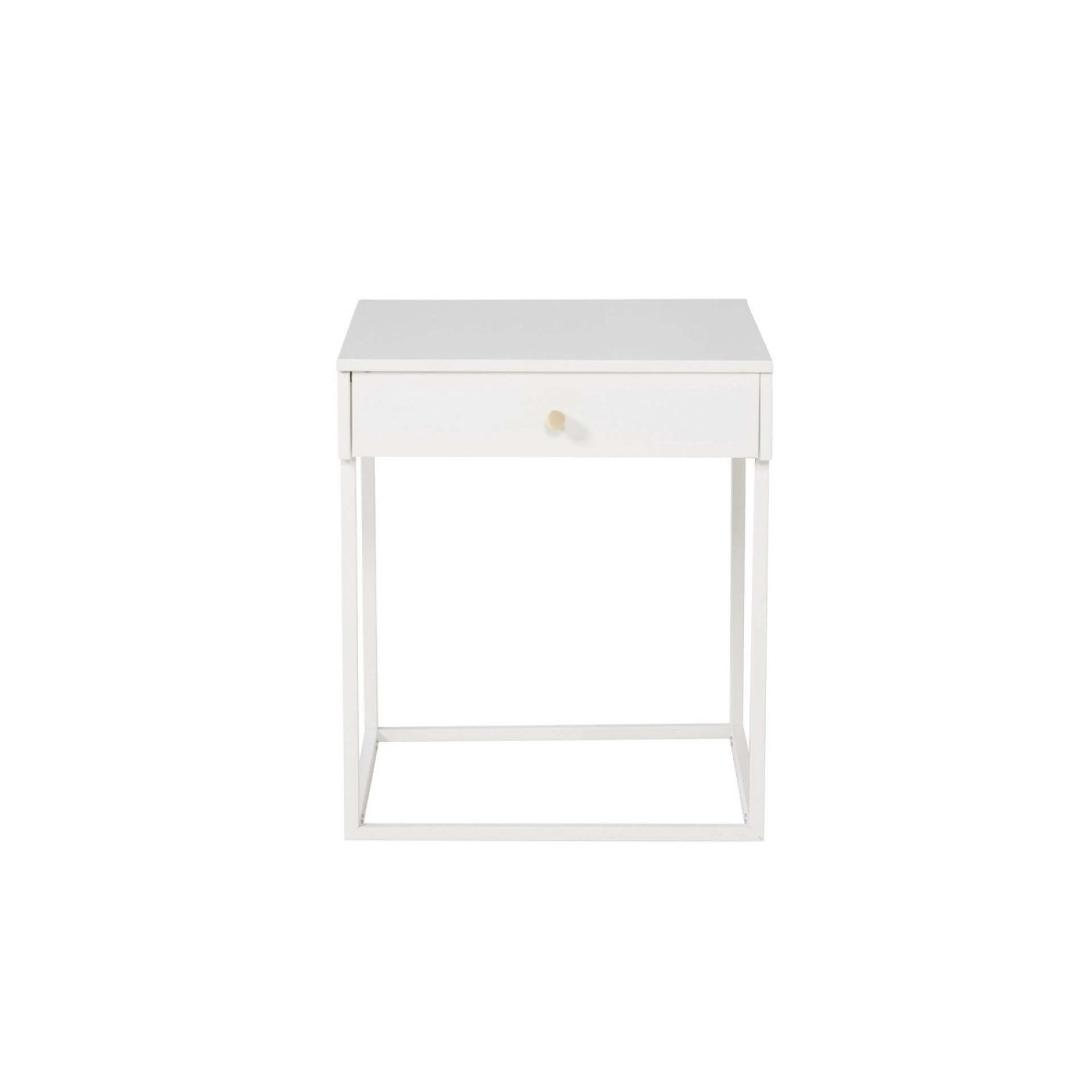 Bakal - Bedside Table - White Vit