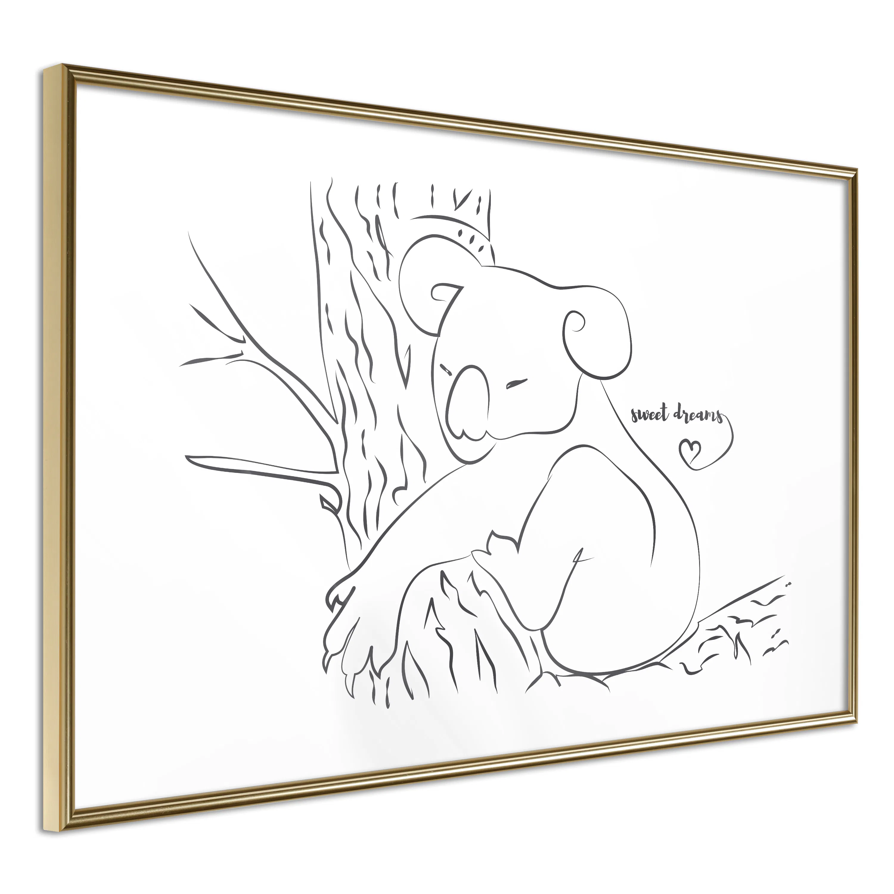 Poster Artgeist Affisch Sleepy Koala