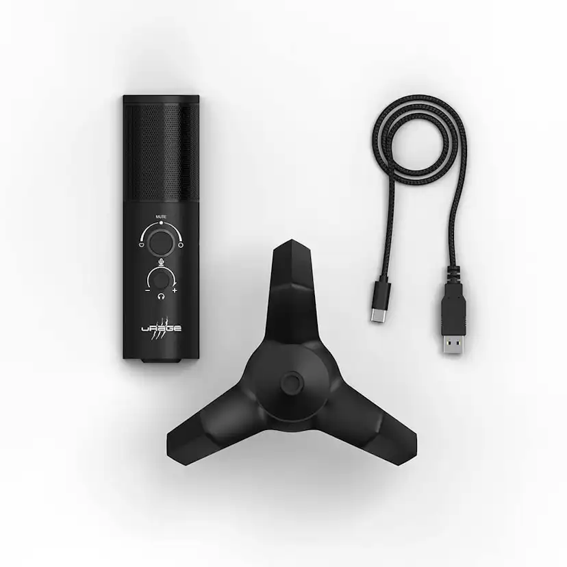 Mikrofon Urage Streaming 750 Hd Svart