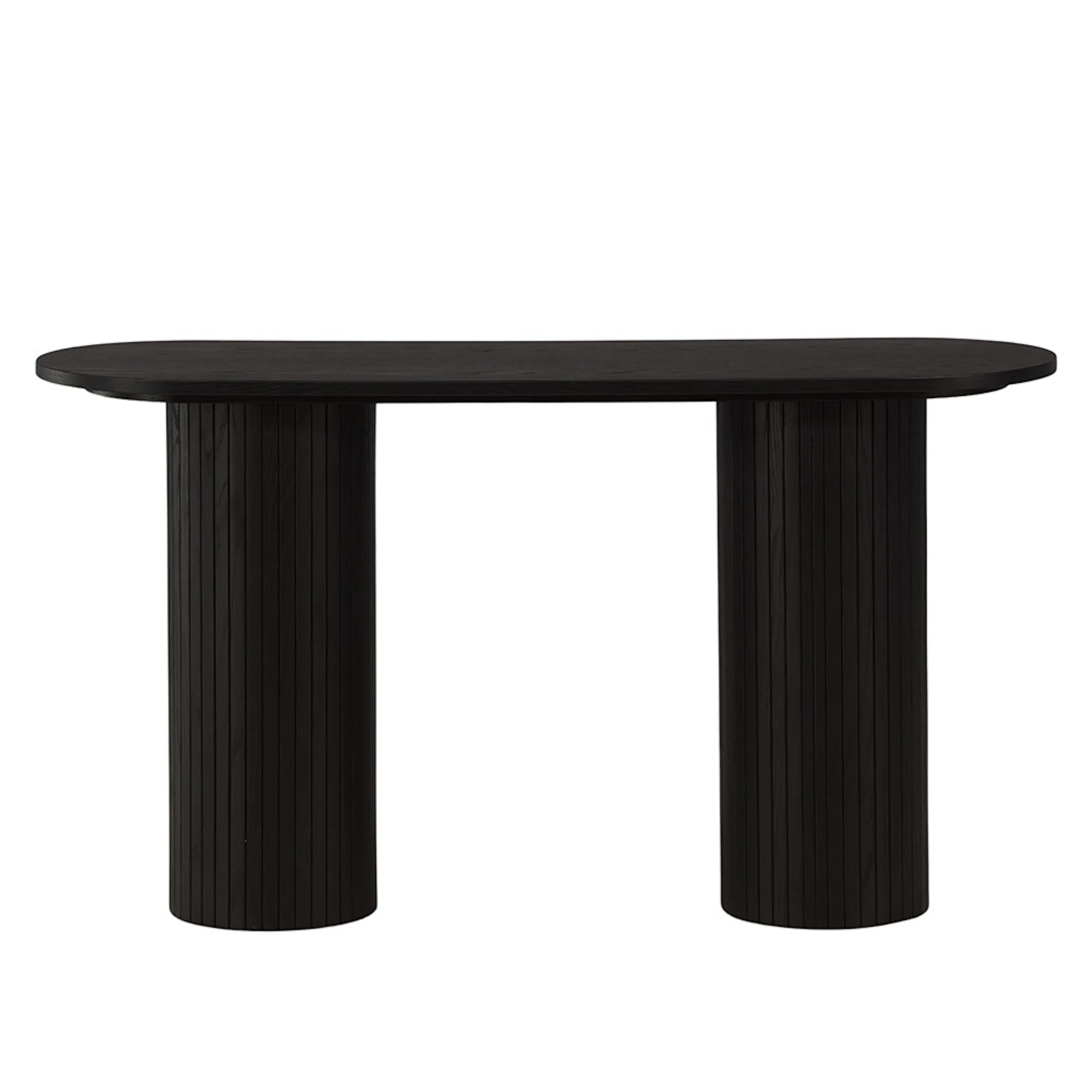 Bianca Console Table - Black / Black Veneer Svart