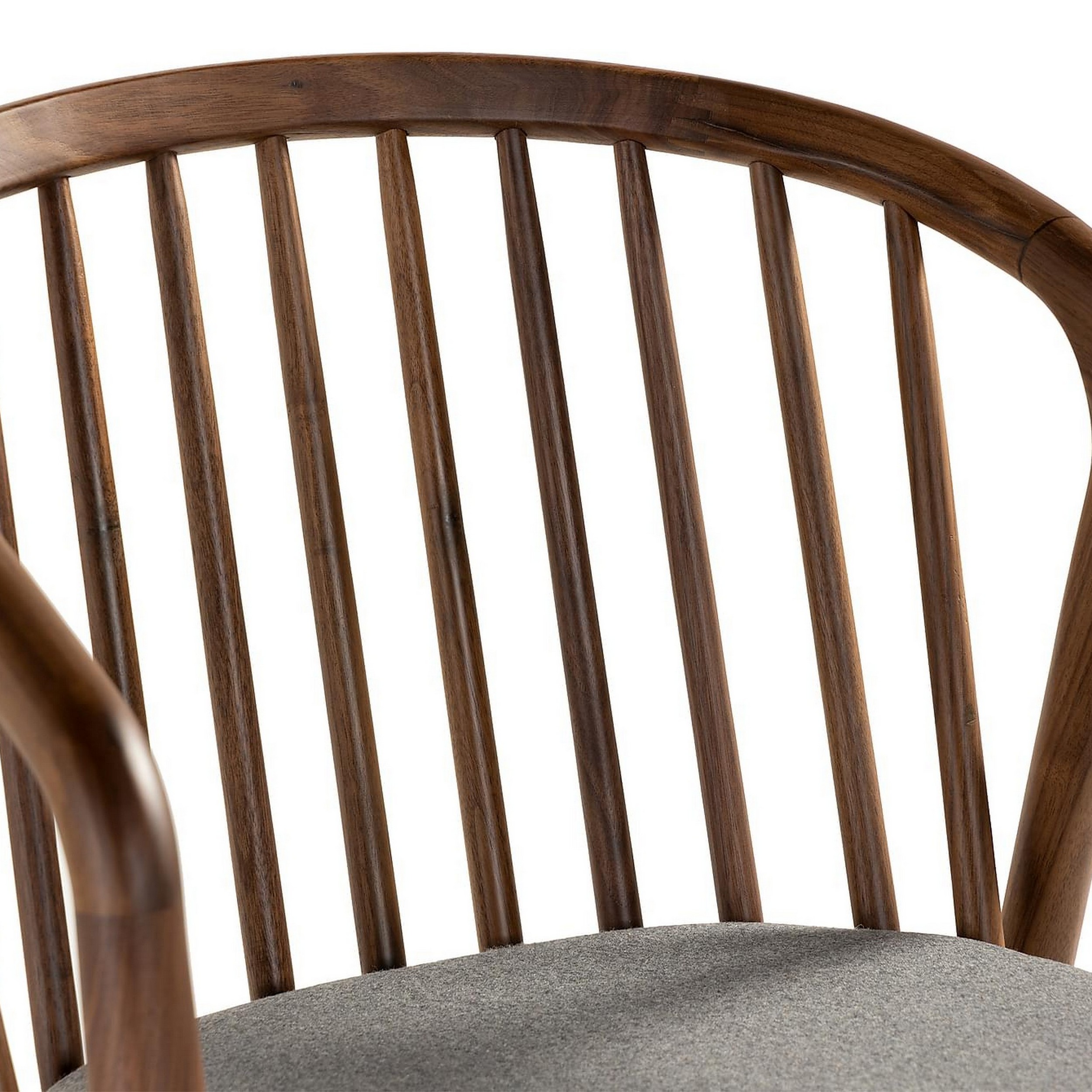 Matstol Bark Noira med Armstöd