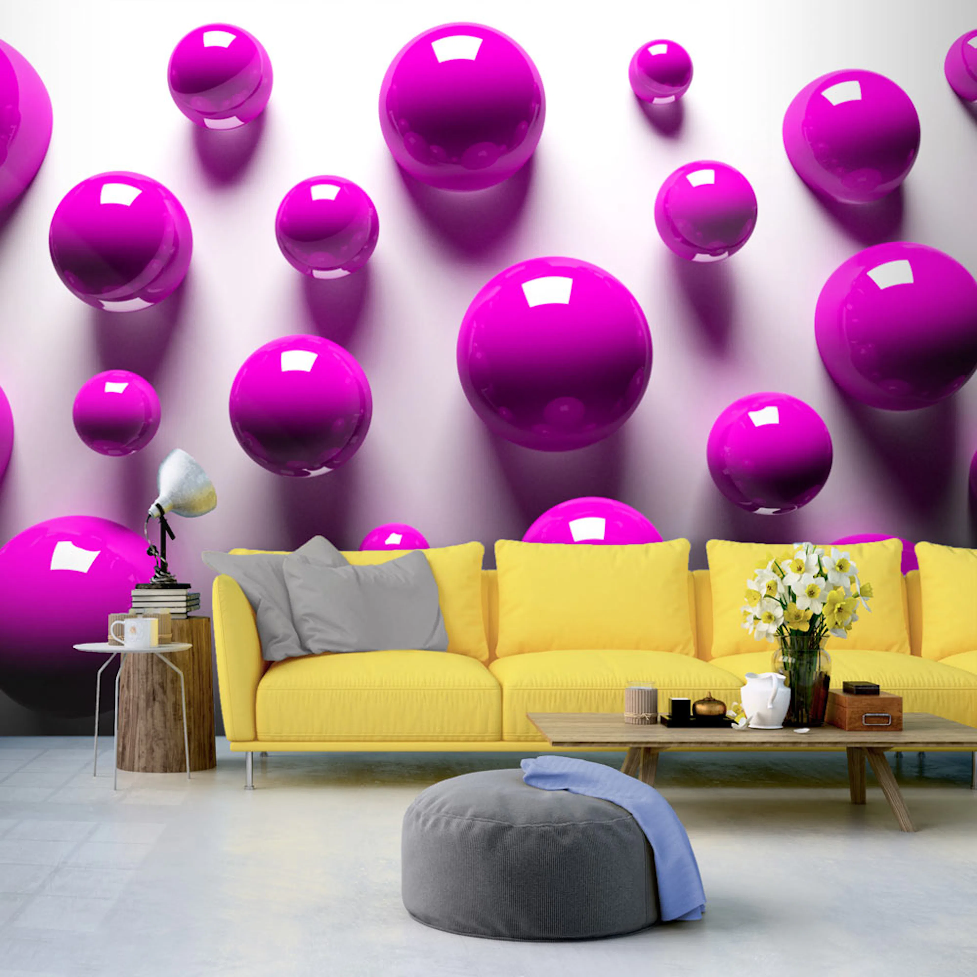 Fototapet Arkiio Purple Balls