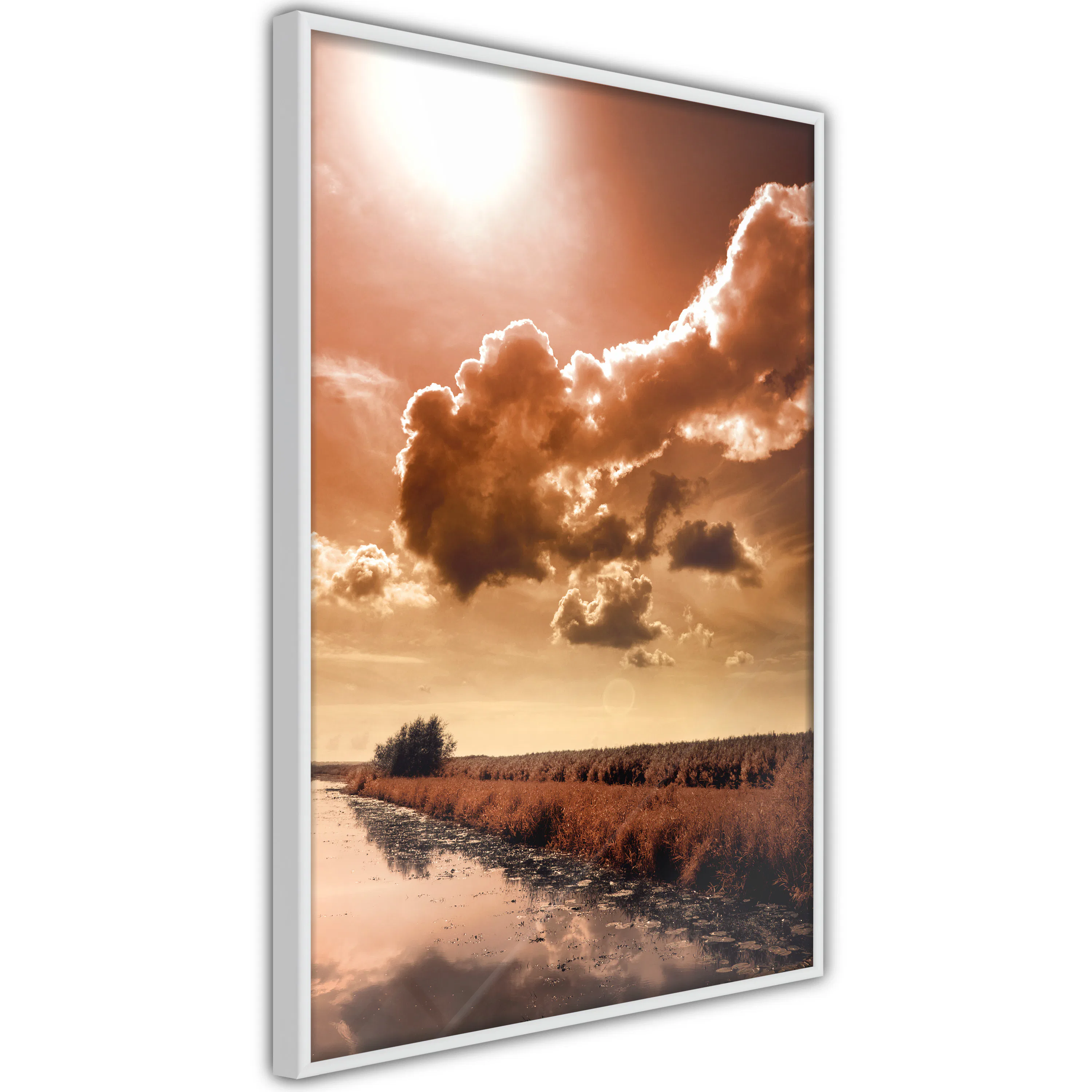Poster Artgeist Affisch Deep in the Clouds