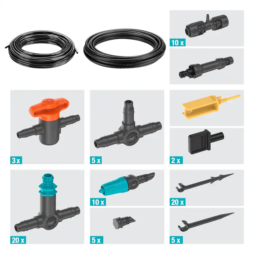 Startset Gardena Micro-Drip Terrass 30 Plantor
