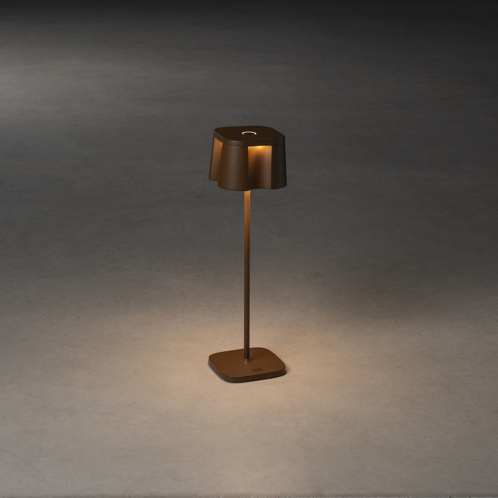 Nice bordslampa rostUSB Rost