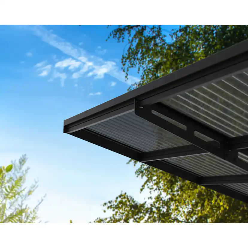 Carport Canopia by Palram Sydney Wave 3X6 m Svart i Metall