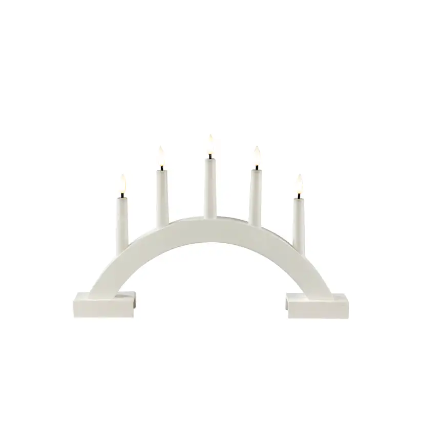 Adventsljusstake Gnosjö Konstsmide Portabel Batteridriven 5 Ljus