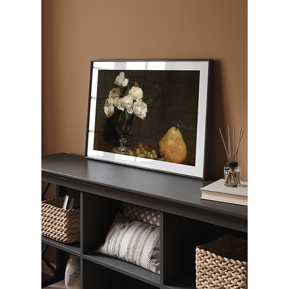 Poster Gallerix Still Life With Roses And Fruit By Henri Fantin-Latour