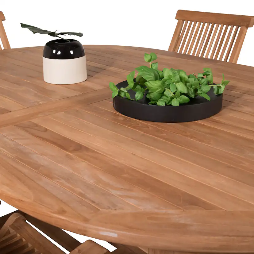 Matgrupp Venture Home Kiara 180/240 med 6 Stolar Med Armstöd