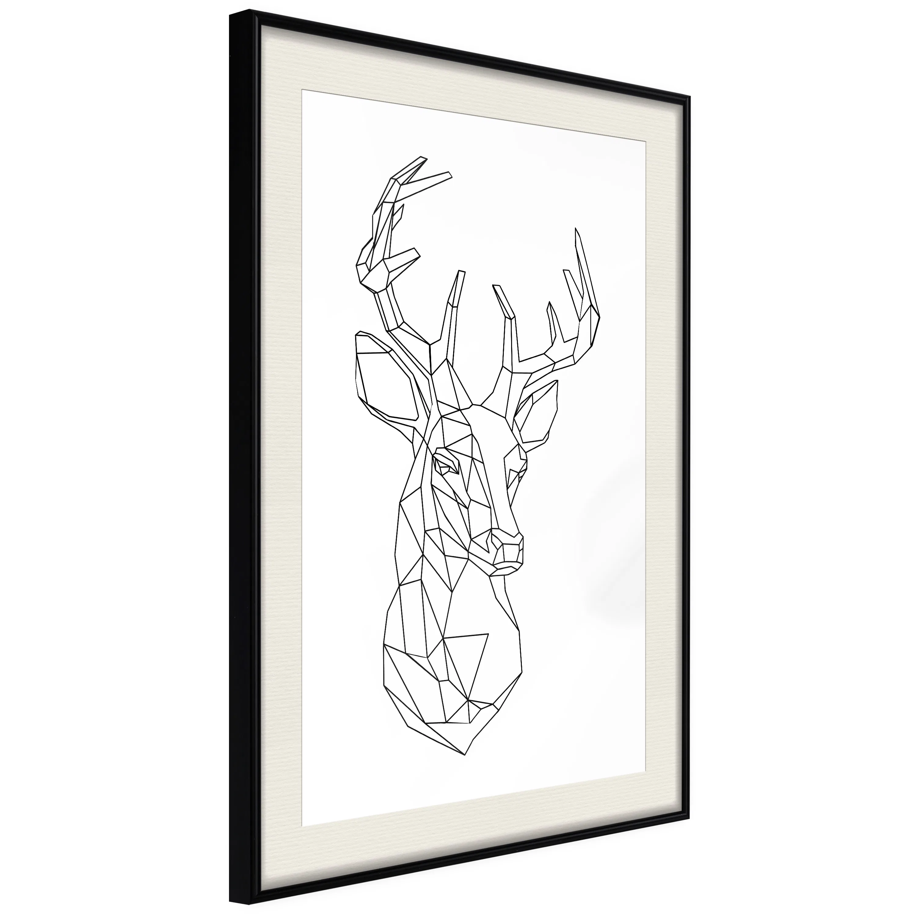 Poster Artgeist Affisch Geometric Deer