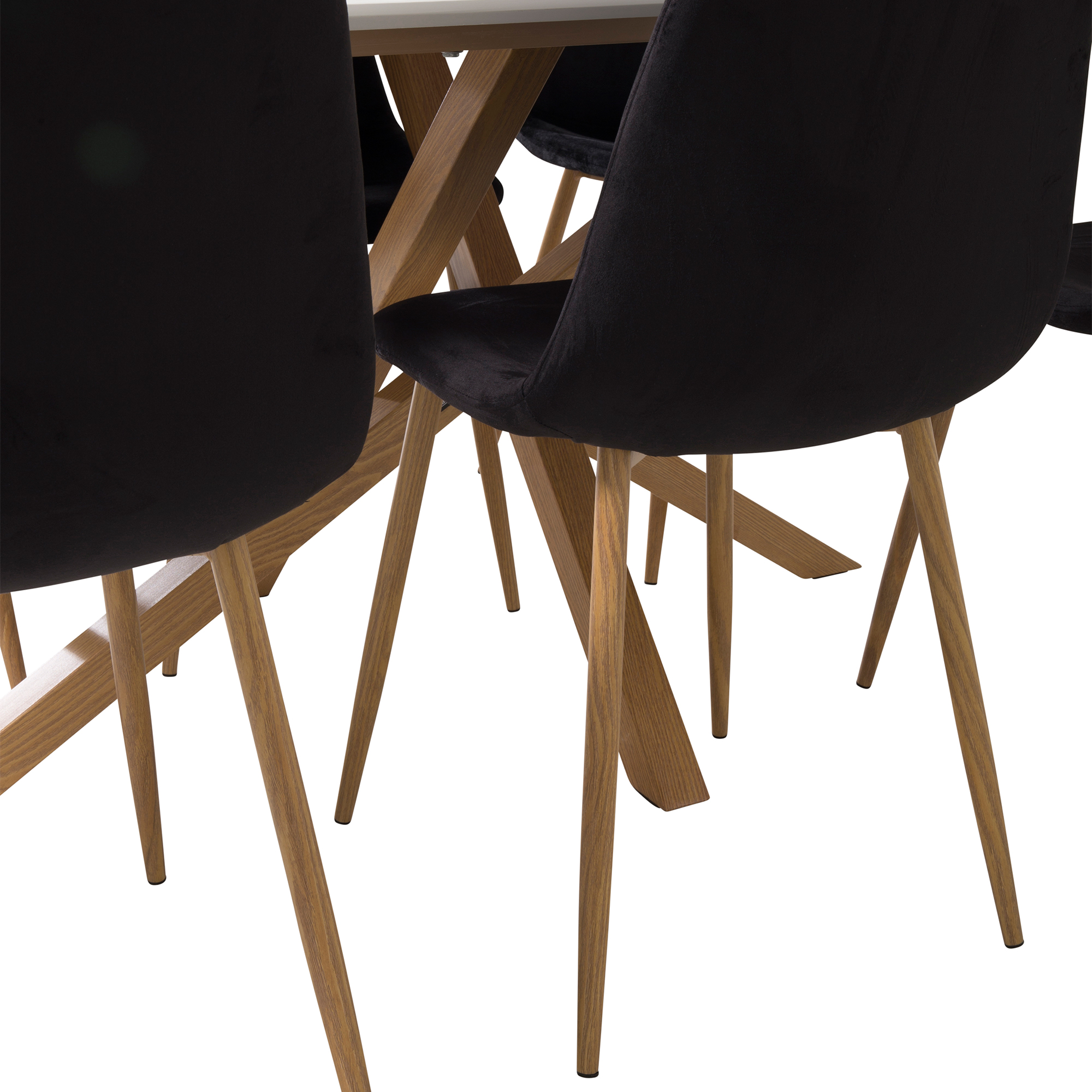 Matgrupp Venture Home Piata med 6 Pobbie Stolar