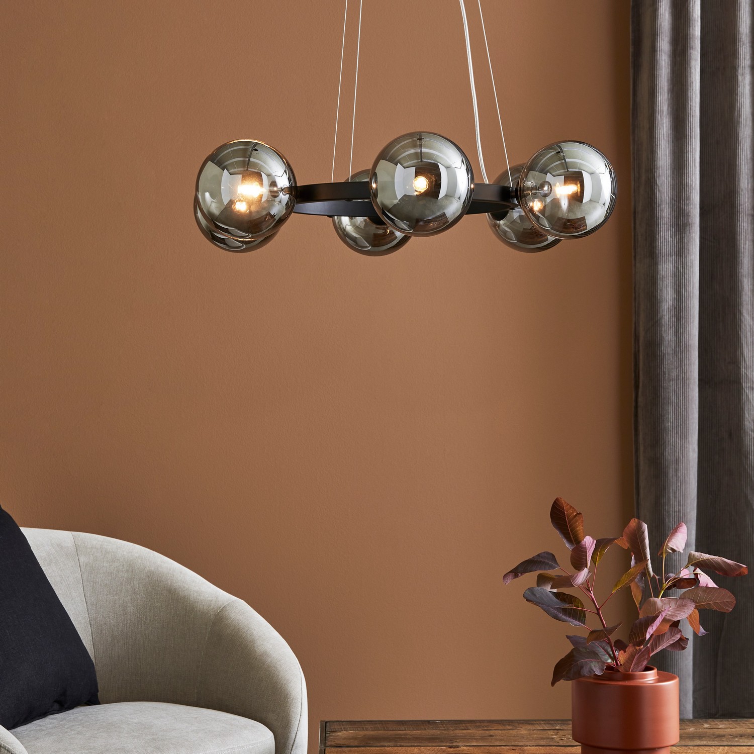 Taklampa Markslöjd Circle 6L