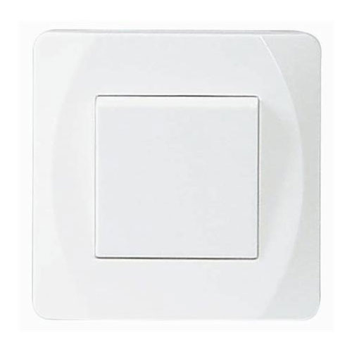 Strömbrytare Malmbergs Nova Infälld Trapp Vit