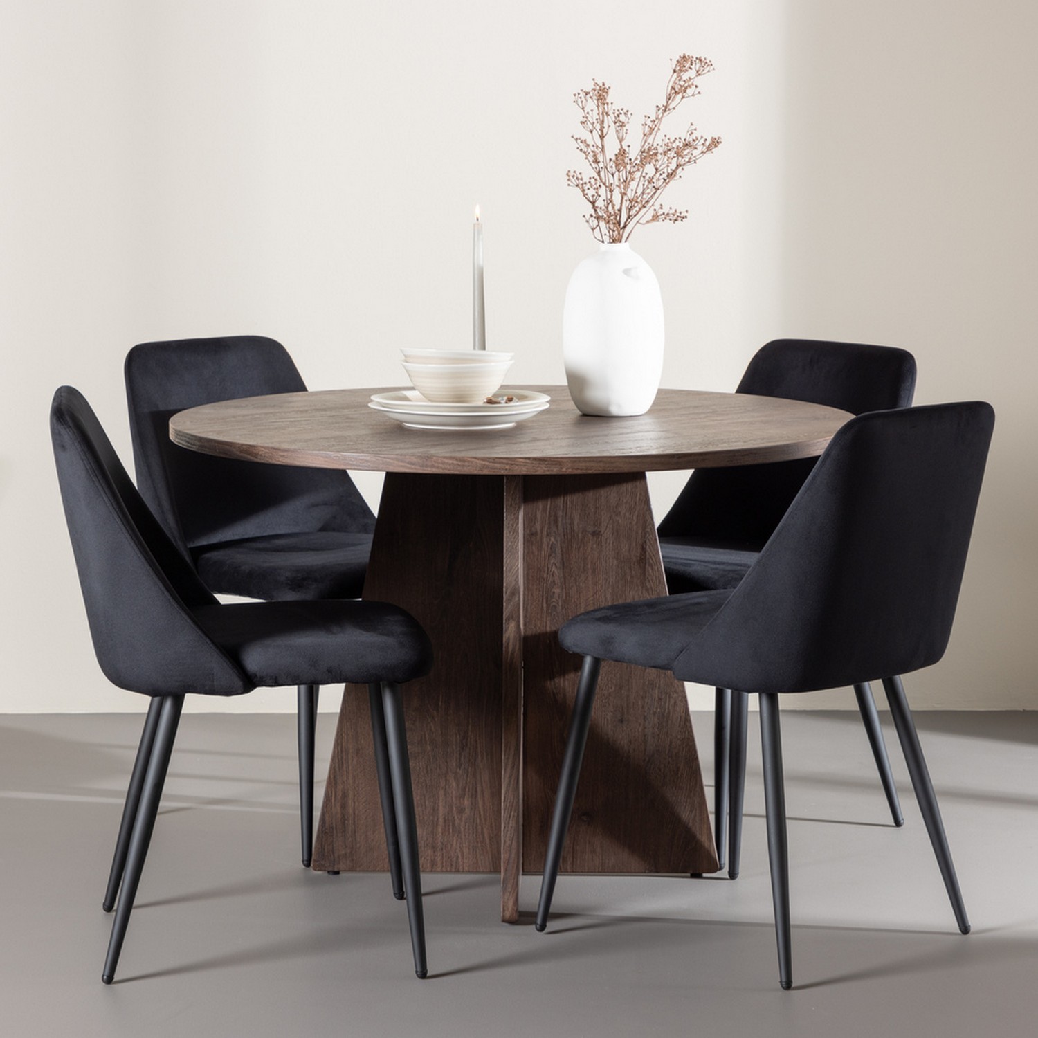 Matbord Venture Home Bootcut Ø110 cm