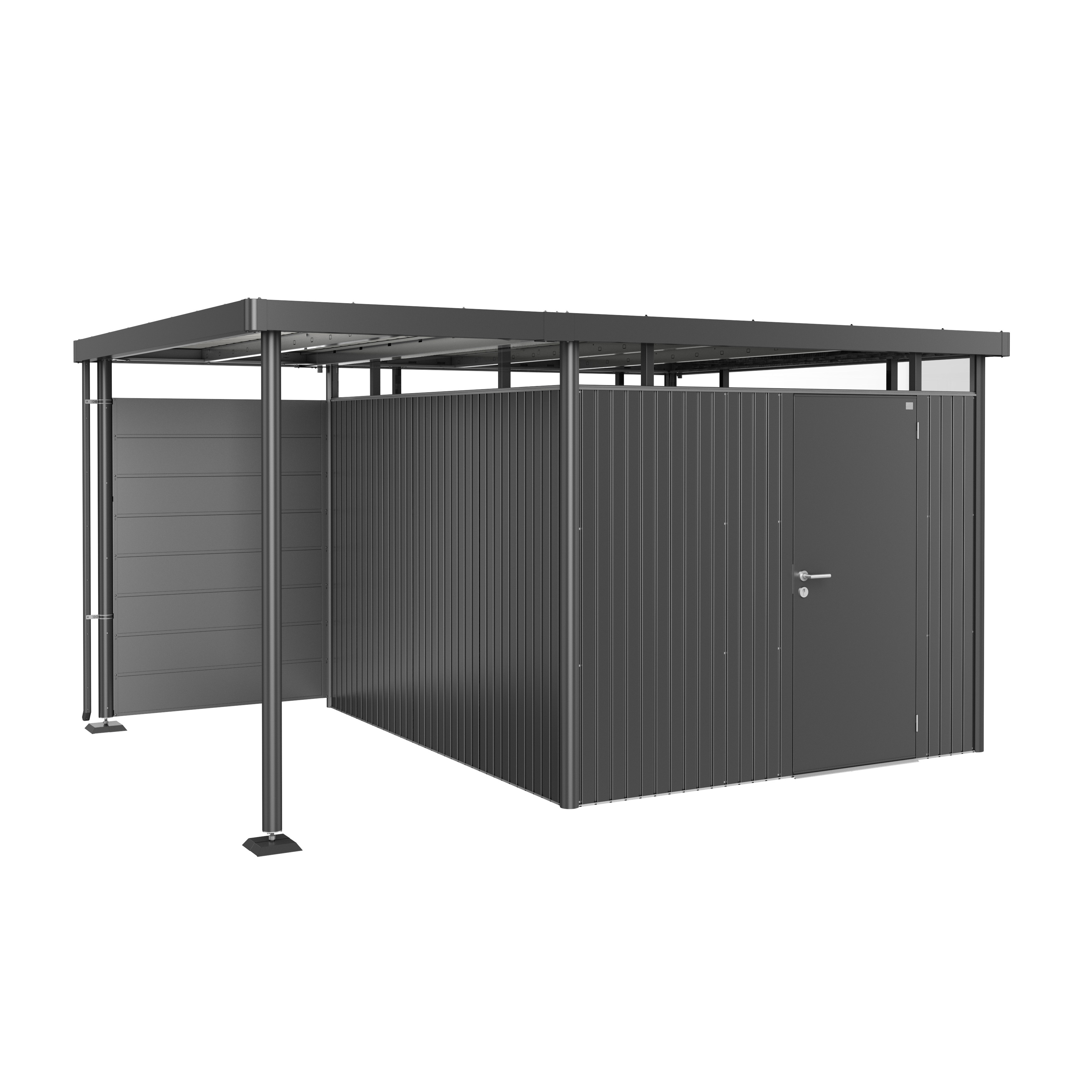 Sidotak HighLine H5 Storlek S Metallic mörkgrå Mörkgrå