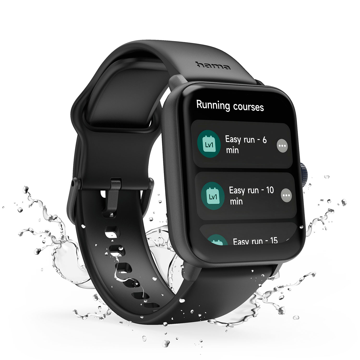 Smart Watch Hama 6010 Svart