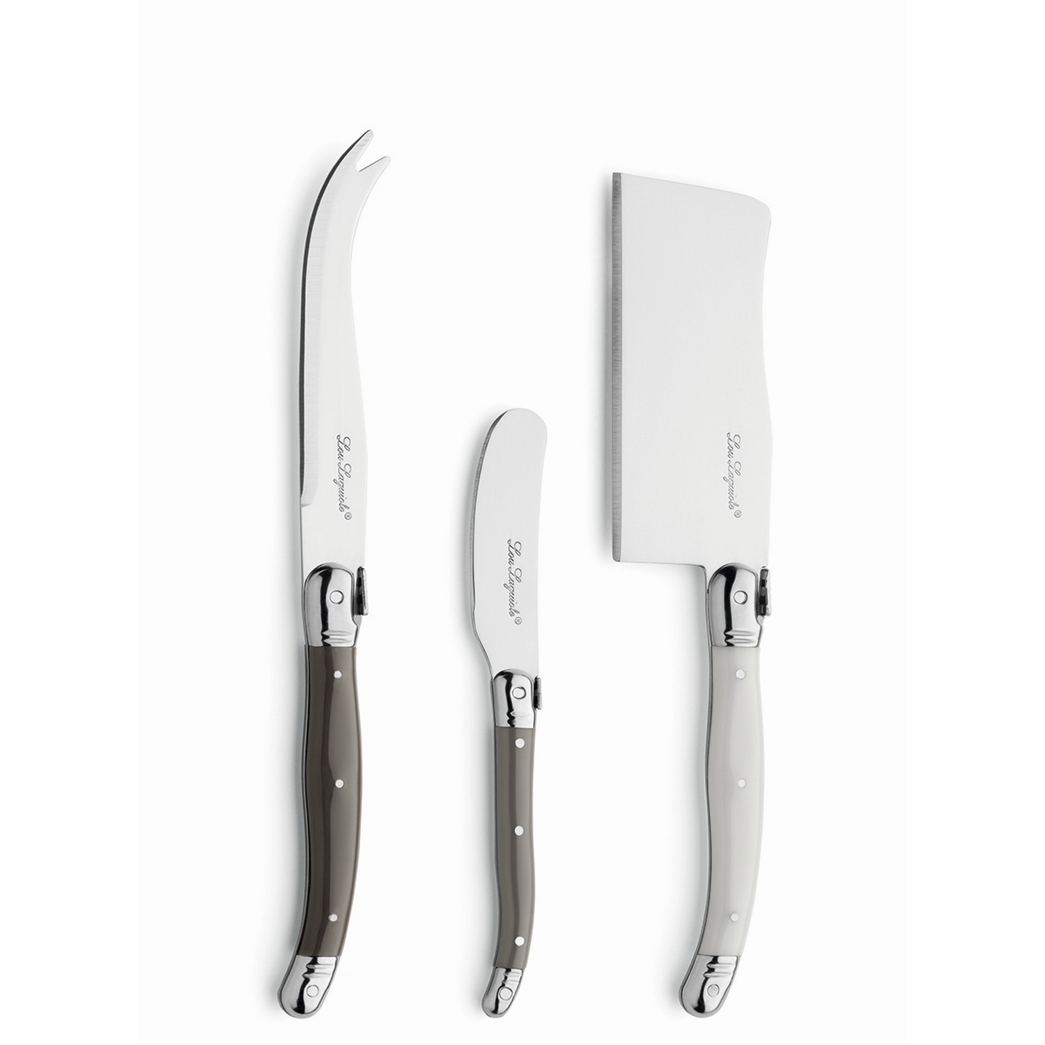 Ostbestick Lou Laguiole Tradition 3-p Mixade Färger