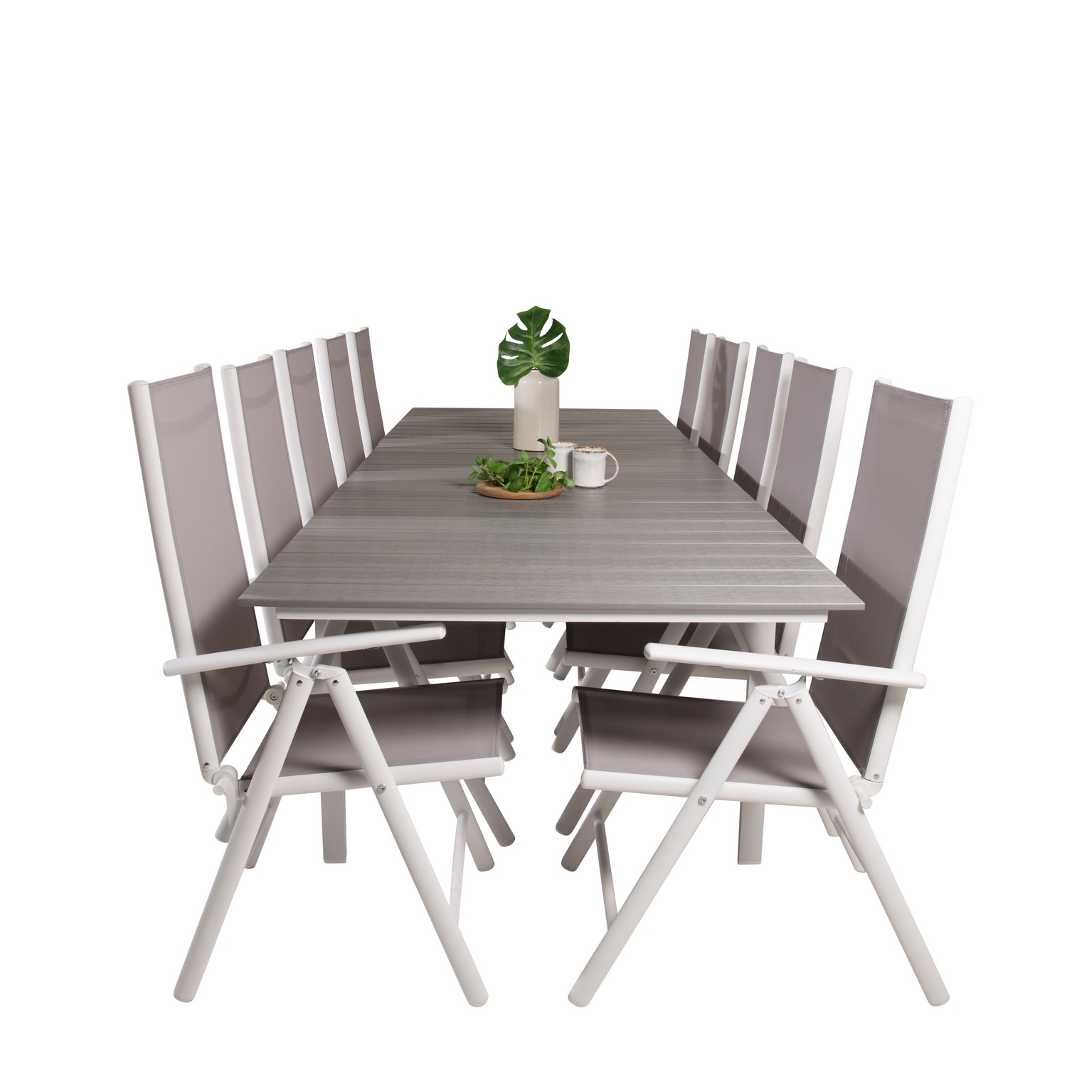 Matgrupp Venture Home Lova 224/324 med 10 Bront Stolar