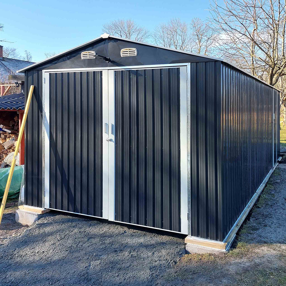 Garage Metalcraft 18m² Antracit/Vit