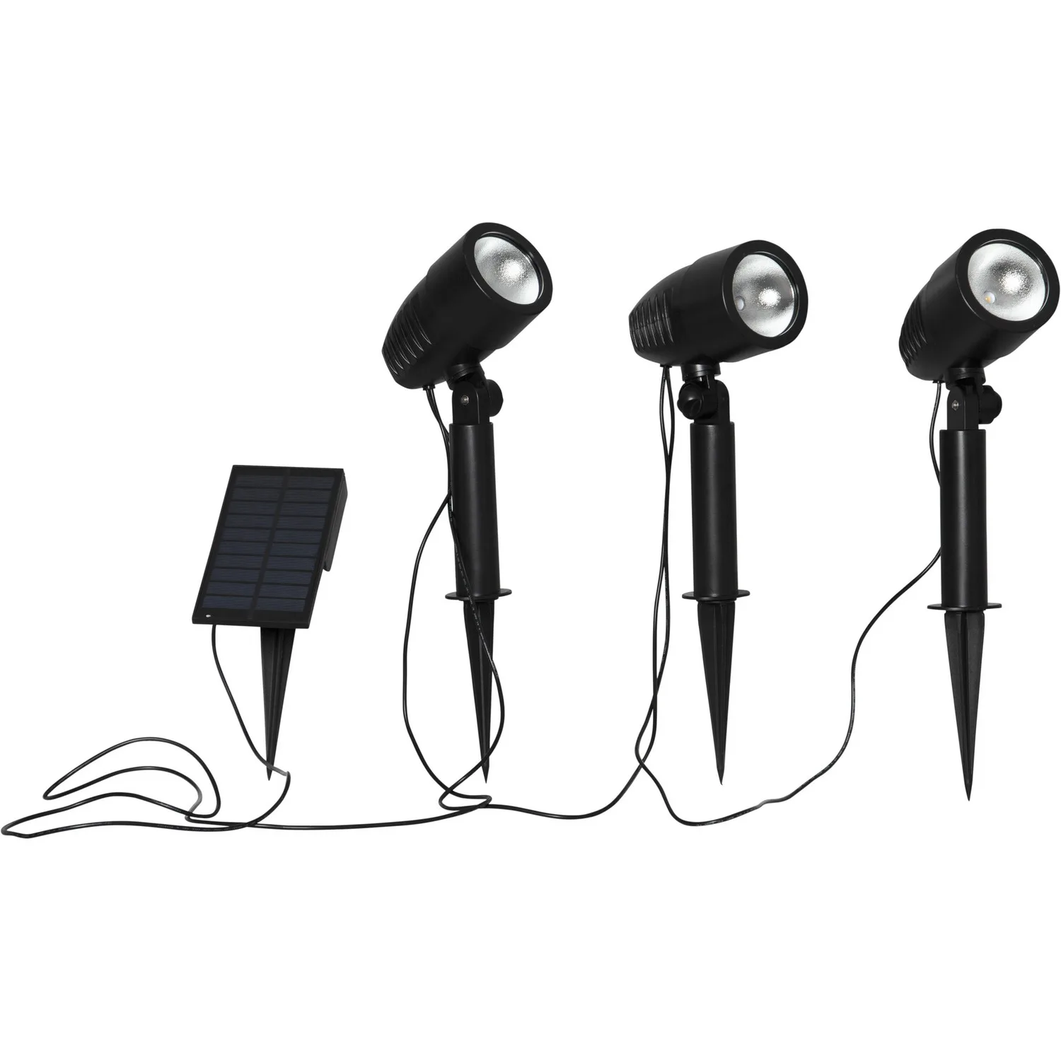 Solcells-Spotlight Star Trading Powerspot x 3