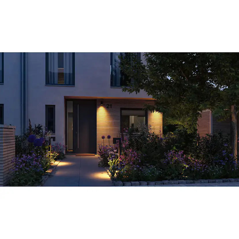 Pollare LED Paulmann Kimu IP44 230V Ljus: Gold Light (insektsvänlig)