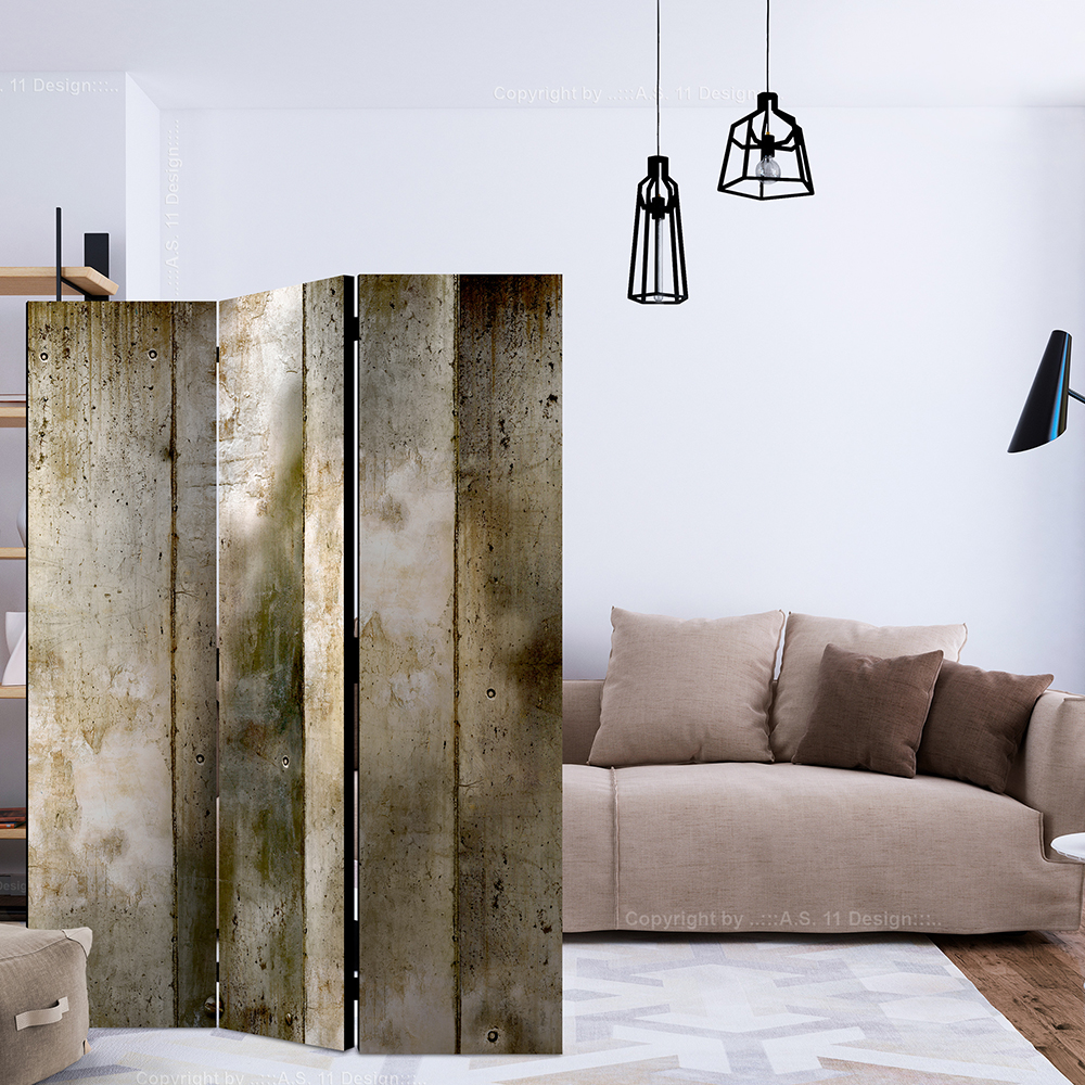 Rumsavdelare Skärmvägg Arkiio Gold Stripes 135x172 cm