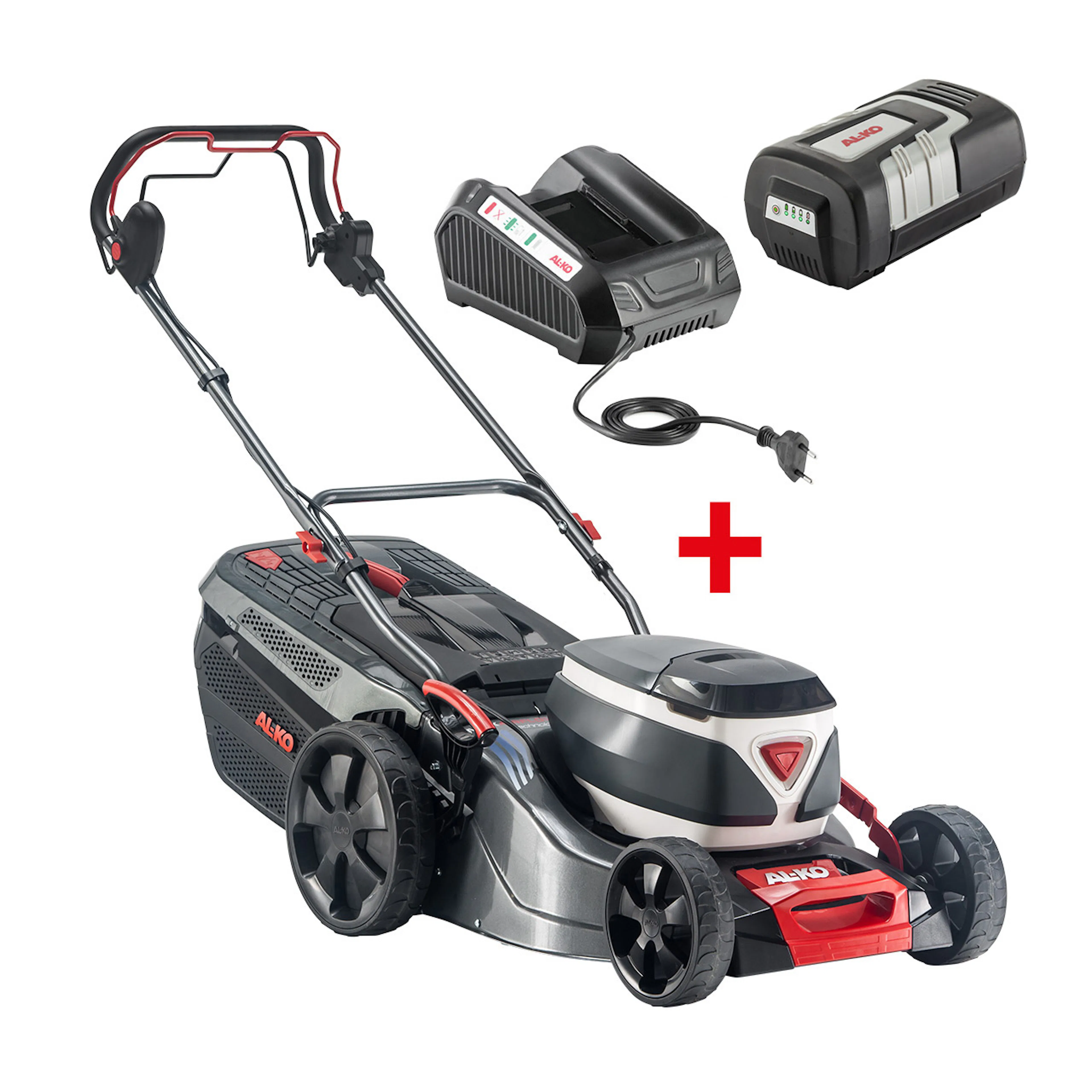 Gräsklippare AL-KO 51.4 Li SP Comfort Batteridriven Med Batteri & Laddare