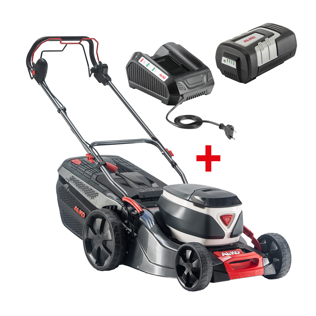 Gräsklippare AL-KO 51.4 Li SP Comfort Batteridriven Med Batteri & Laddare