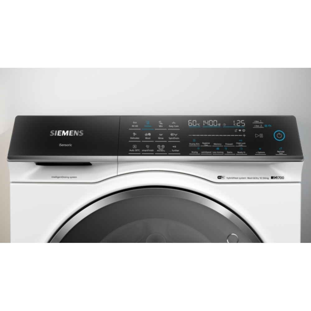 Tvätt/Torkmaskin Siemens WN54C2A0DN iQ700 10.5/6 kg
