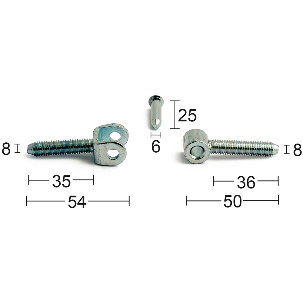 Pinngångjärn Habo 835
